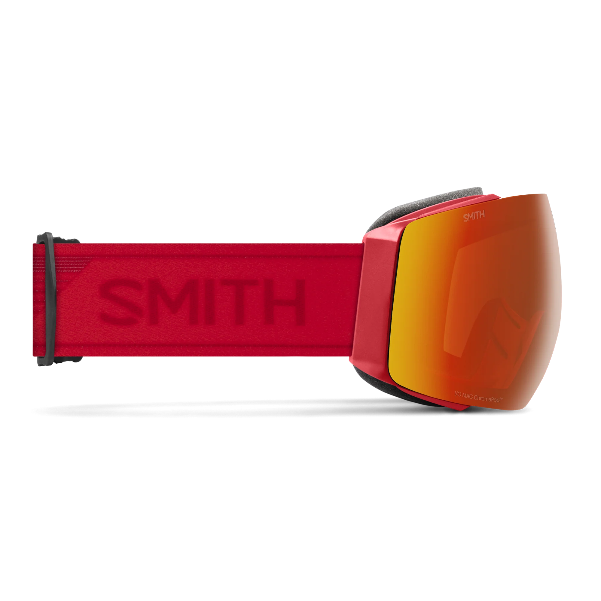 Masque de ski Smith - I/O MAG - Patrol - ChromaPop Everyday Red Mirror