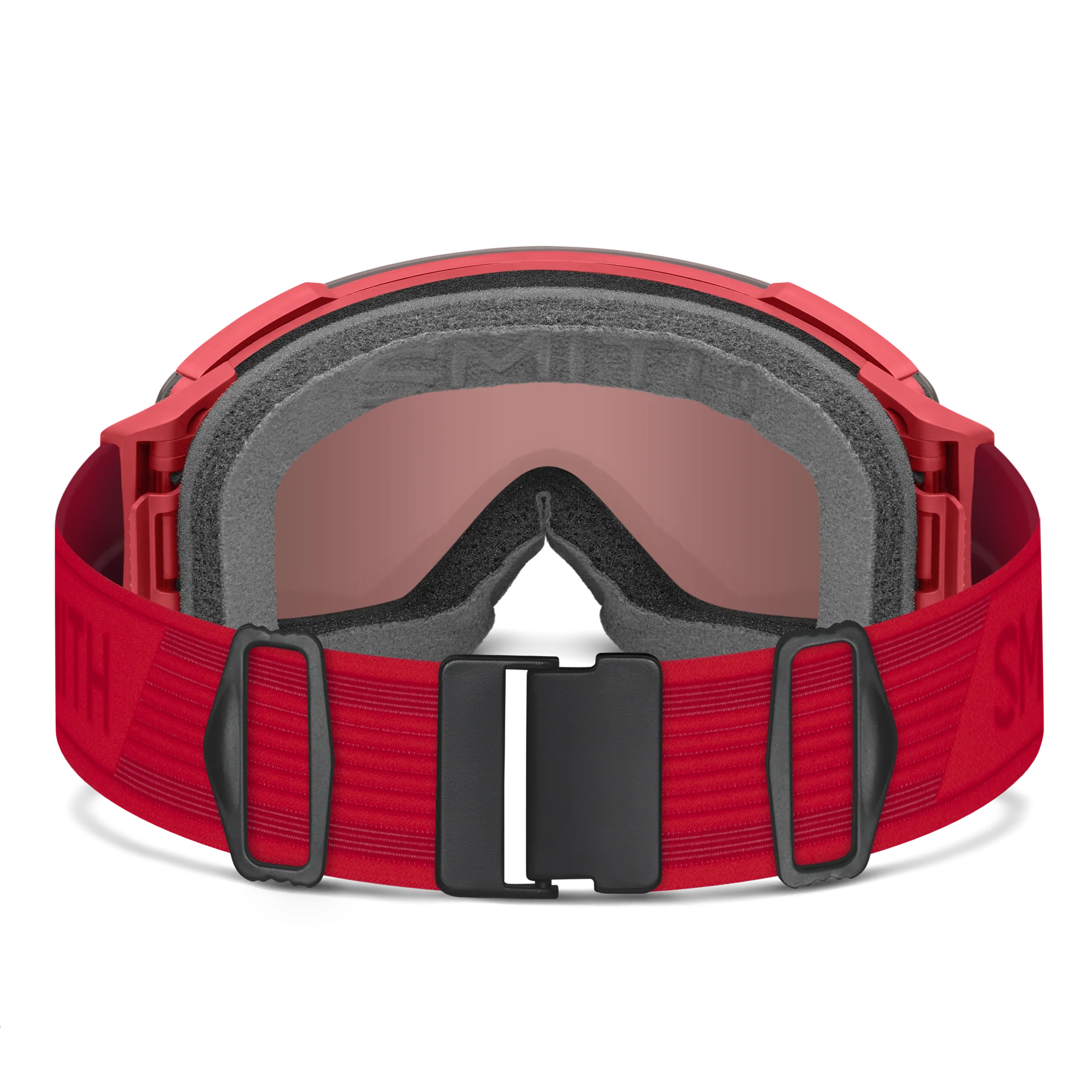 Masque de ski Smith - I/O MAG - Patrol - ChromaPop Everyday Red Mirror