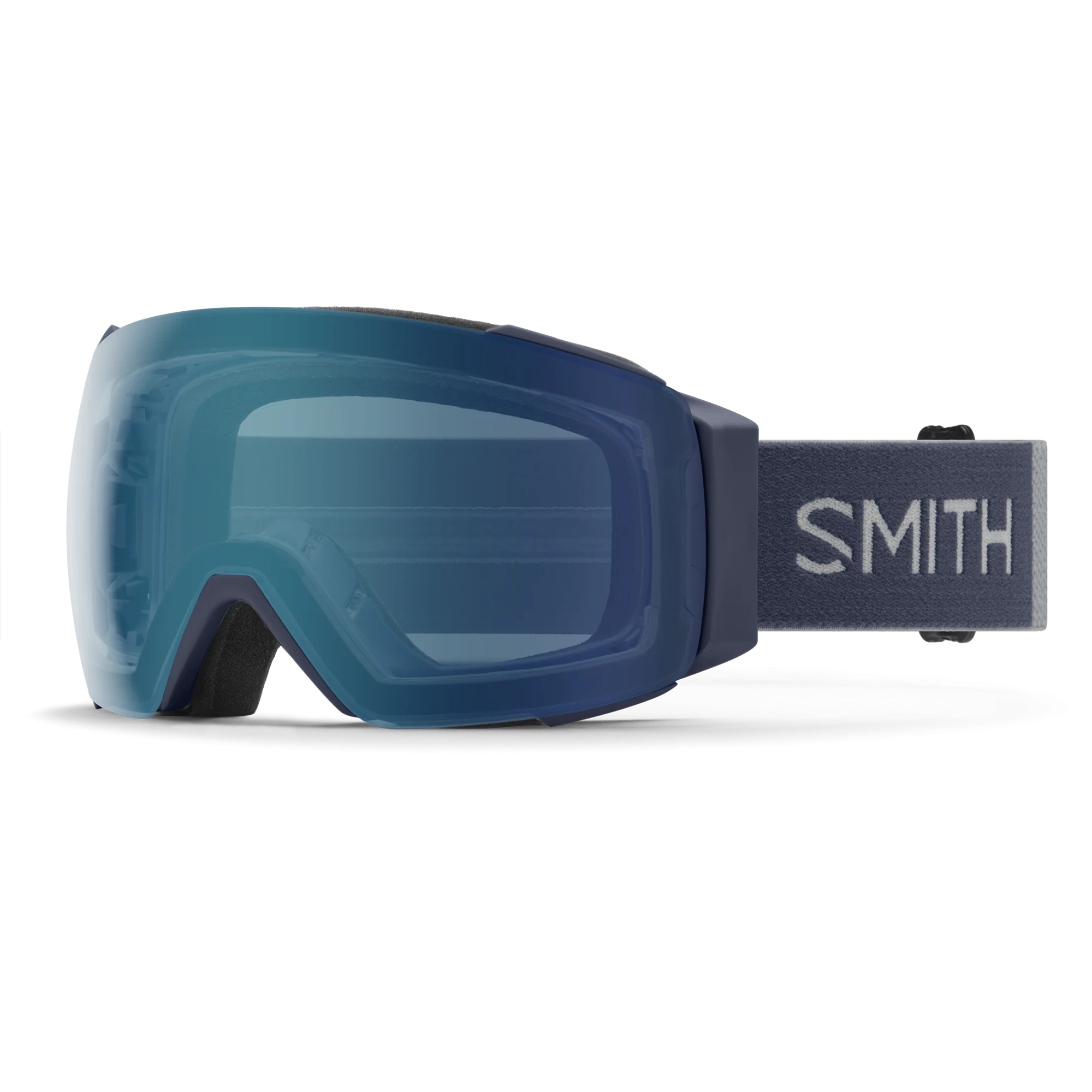 Masque de ski Smith - I/O MAG - Bleu Marine Royal - ChromaPop Everyday Blue Mirror