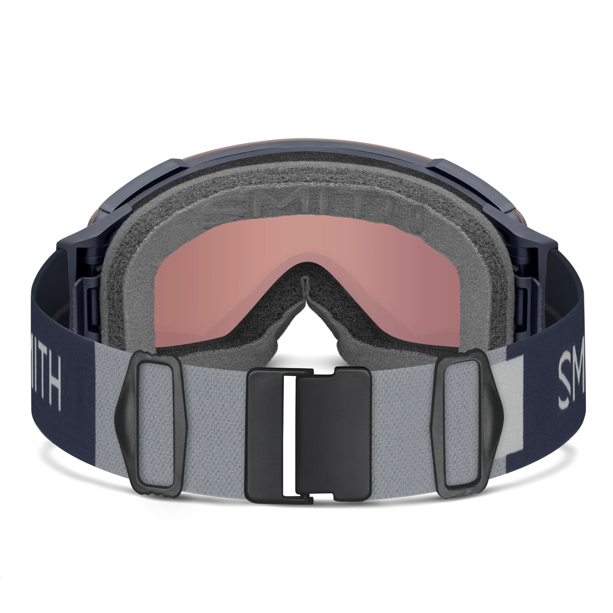 Masque de ski Smith - I/O MAG - Bleu Marine Royal - ChromaPop Everyday Blue Mirror