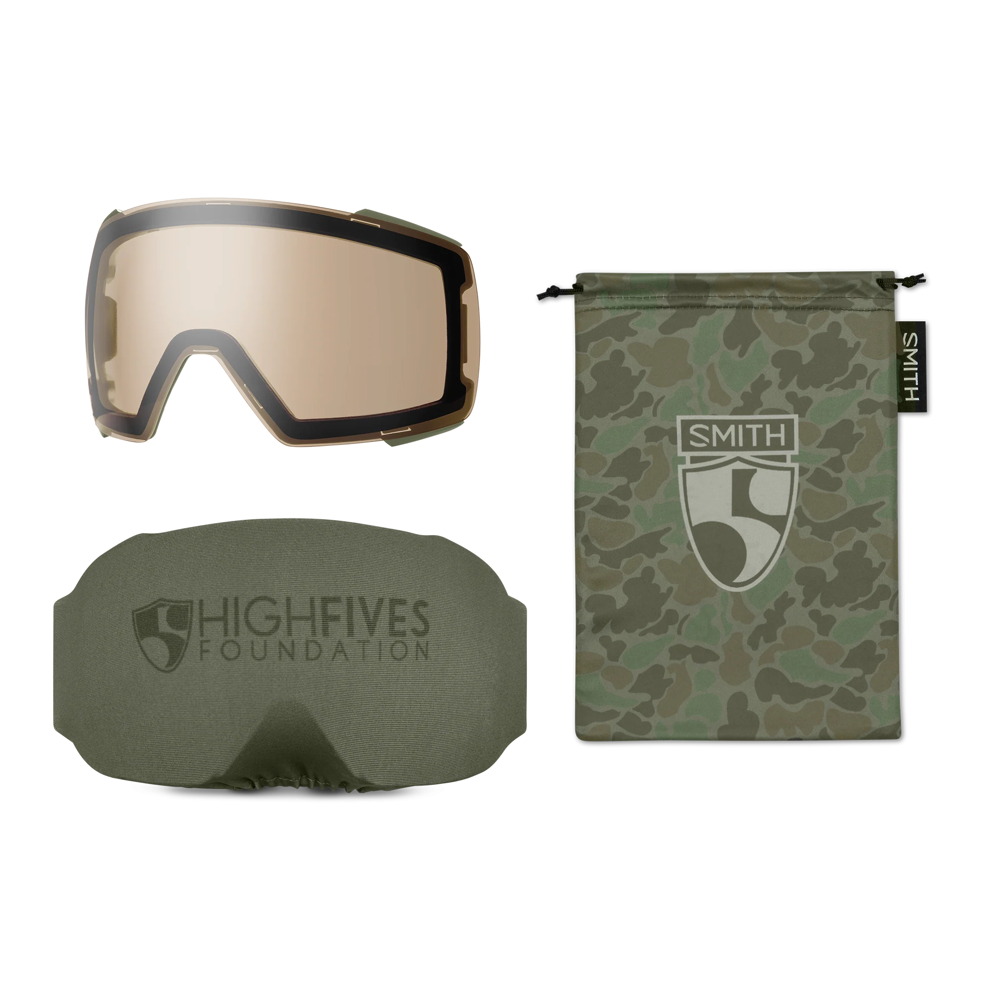 Masque de ski Smith - I/O MAG - Smith X High Fives - ChromaPop Sun Black