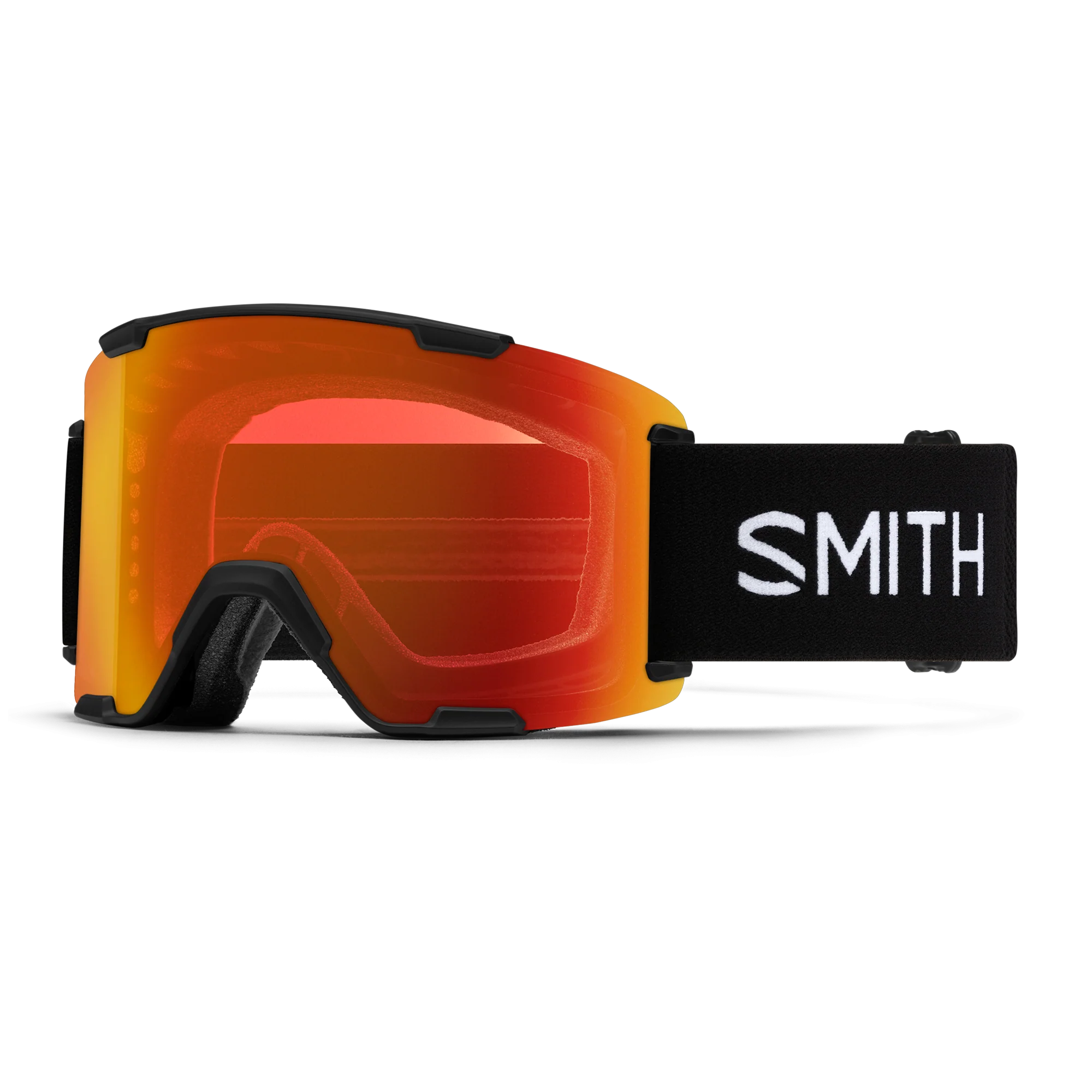 Masque de ski Smith - Stash XL - Noir - ChromaPop Everyday Red Mirror