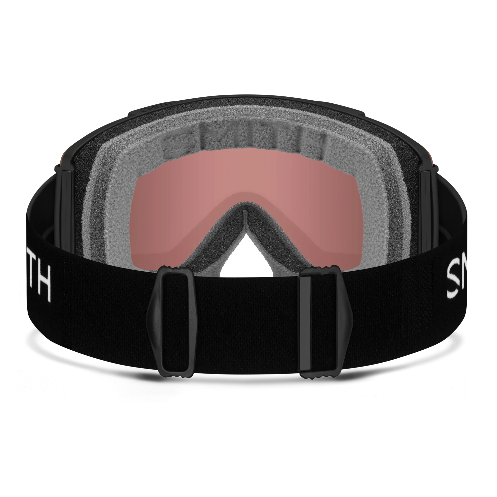 Masque de ski Smith - Stash XL - Noir - ChromaPop Everyday Red Mirror 4
