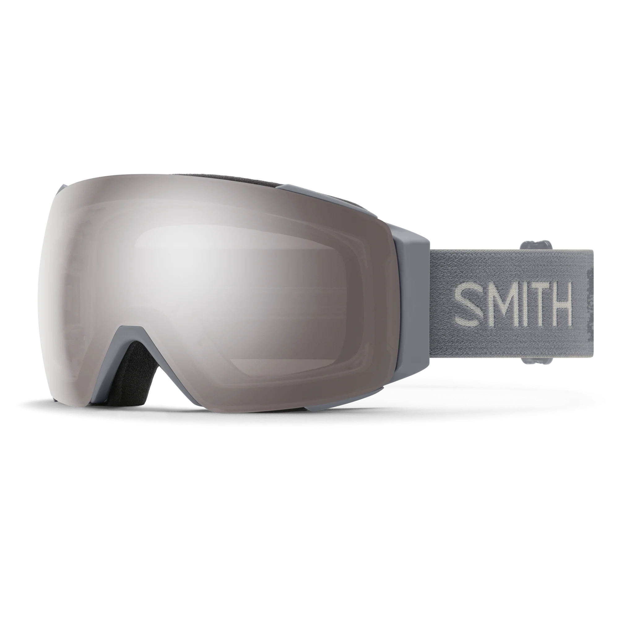 Masque de ski Smith - I/O MAG - Gris Cirrus - ChromaPop Sun Platinum Mirror