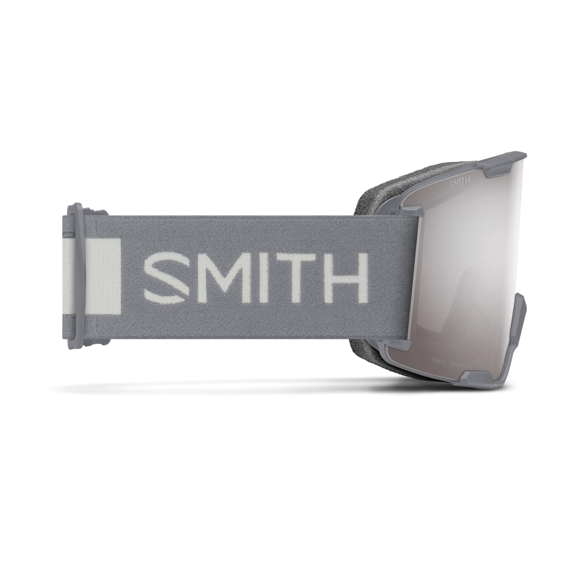 Masque de ski Smith - Stash XL - Gris Cirrus - ChromaPop Sun Platinum Mirror 3