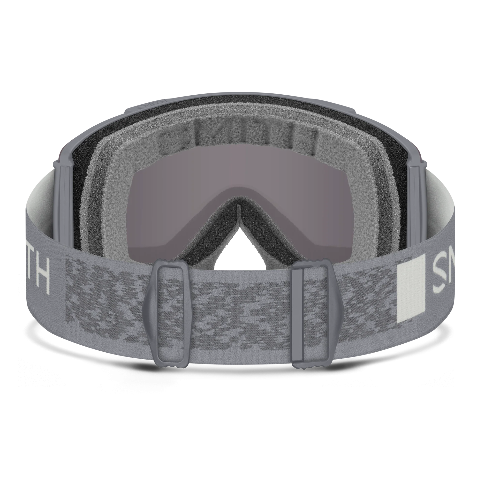 Masque de ski Smith - Stash XL - Gris Cirrus - ChromaPop Sun Platinum Mirror 4