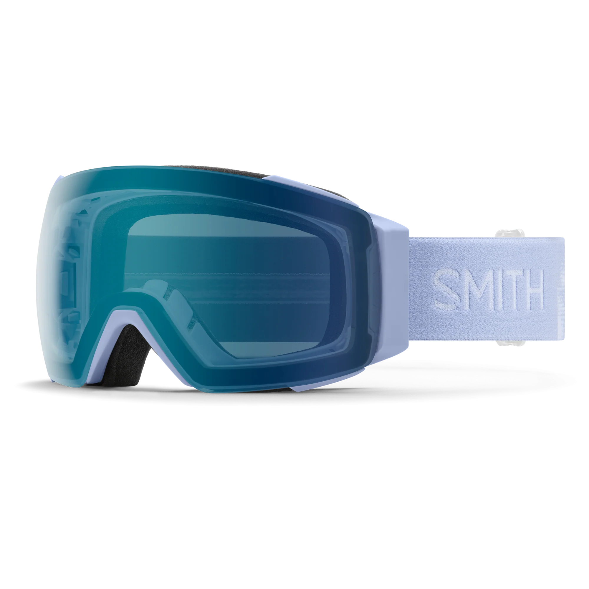 Masque de ski Smith - I/O MAG - Bleu Aura - ChromaPop Everyday Blue Mirror