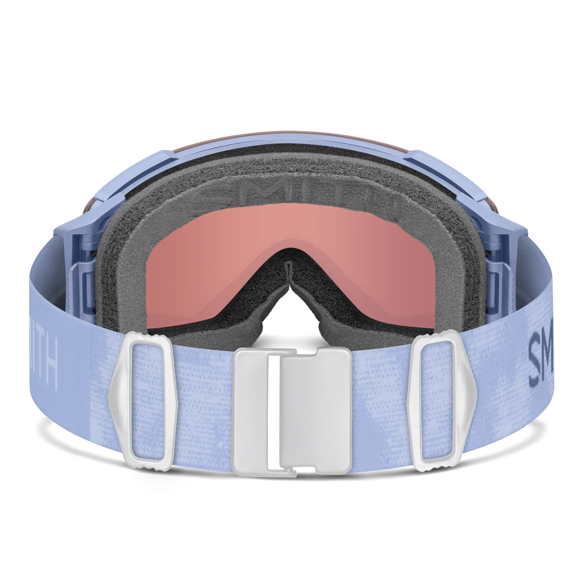 Masque de ski Smith - I/O MAG - Bleu Aura - ChromaPop Everyday Blue Mirror