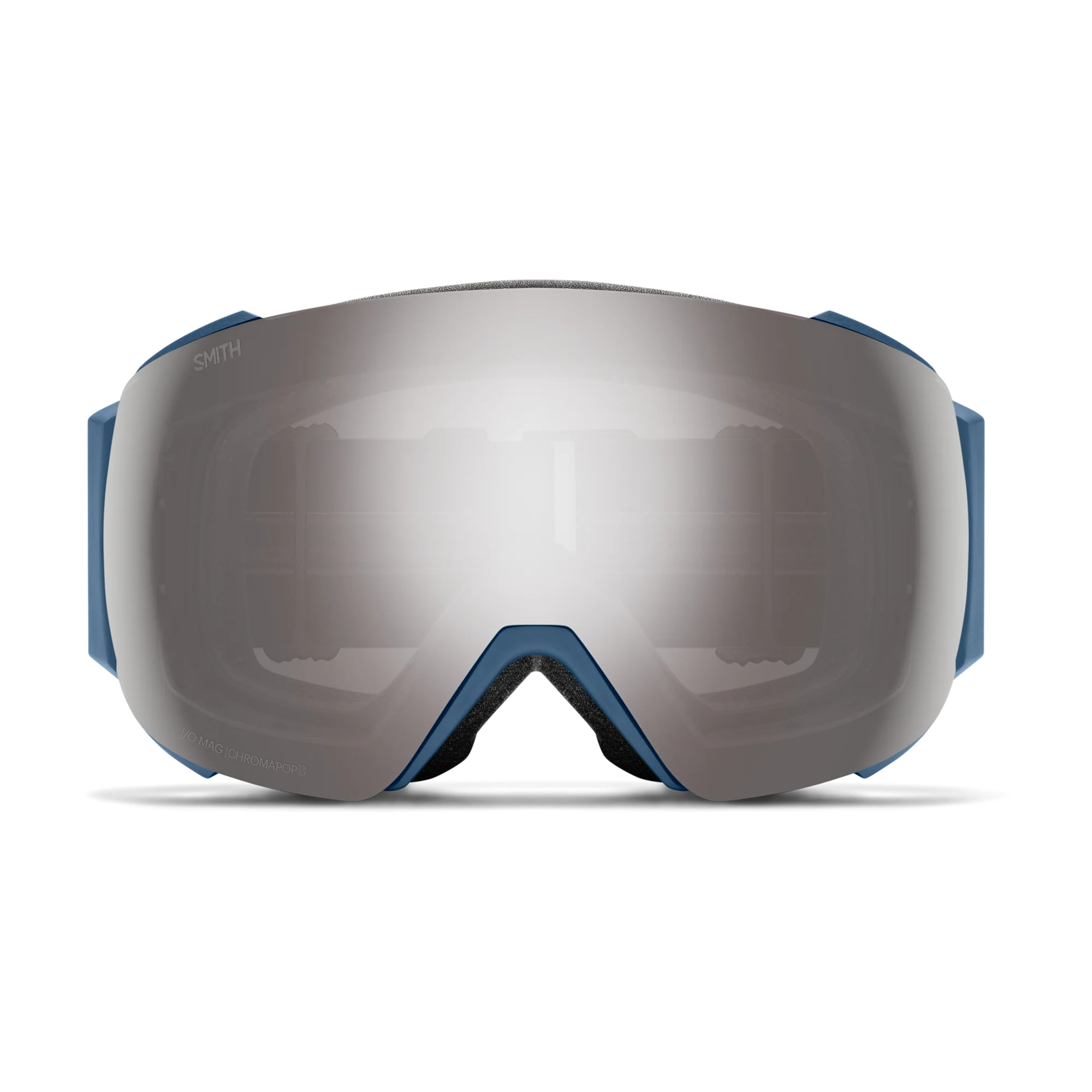 Masque de ski Smith - I/O MAG - Gris Future Warm Steel - ChromaPop Sun Platinum Mirror