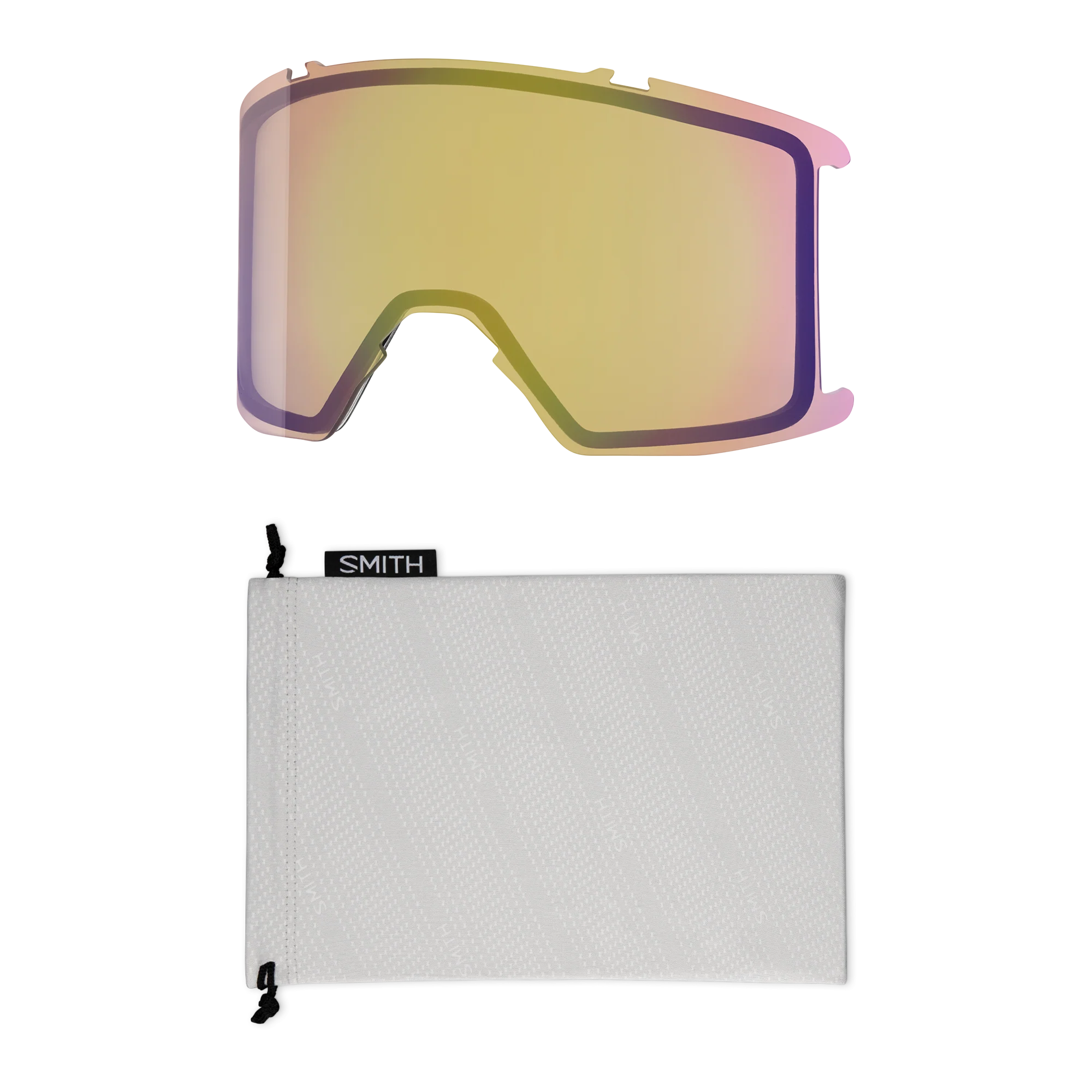 Masque de ski Smith - Stash XL - Orange électrique Sunrise - ChromaPop Everyday Red Mirror 5