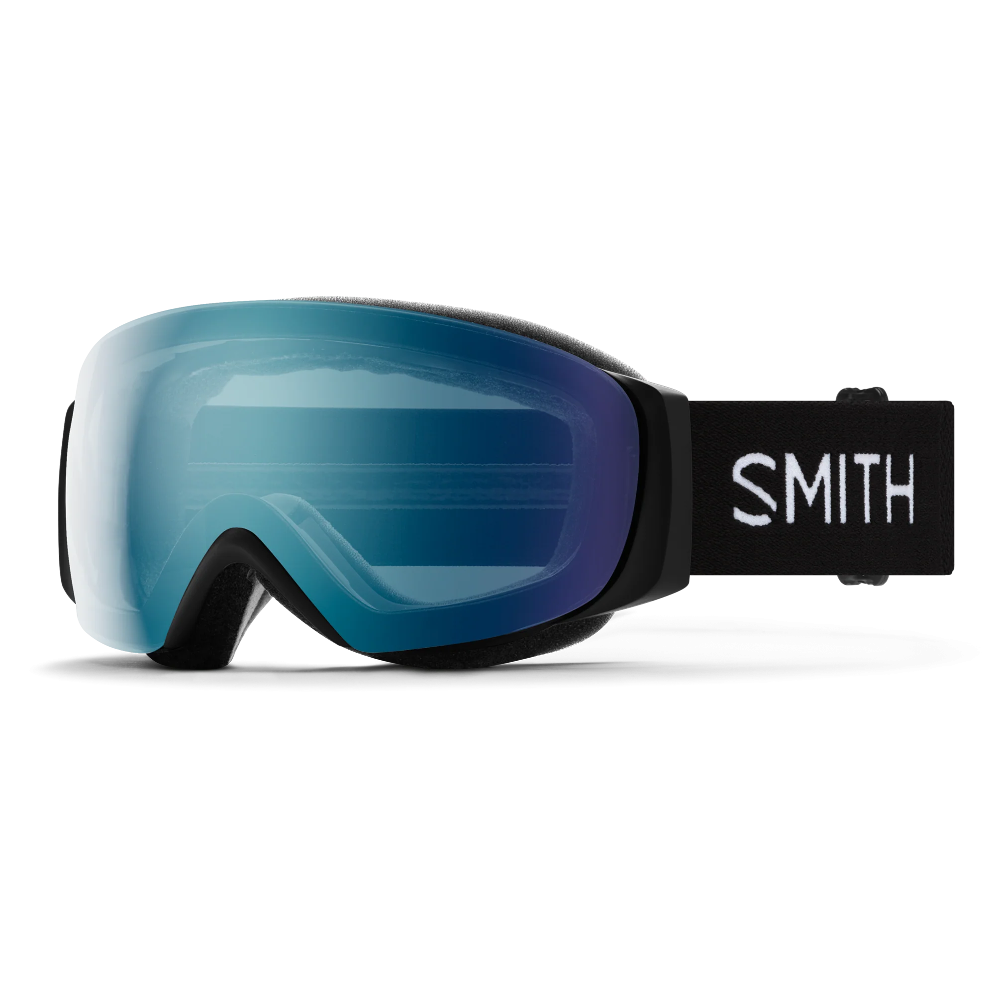 Masque de ski Smith - I/O MAG S - Noir - ChromaPop Everyday Blue Mirror