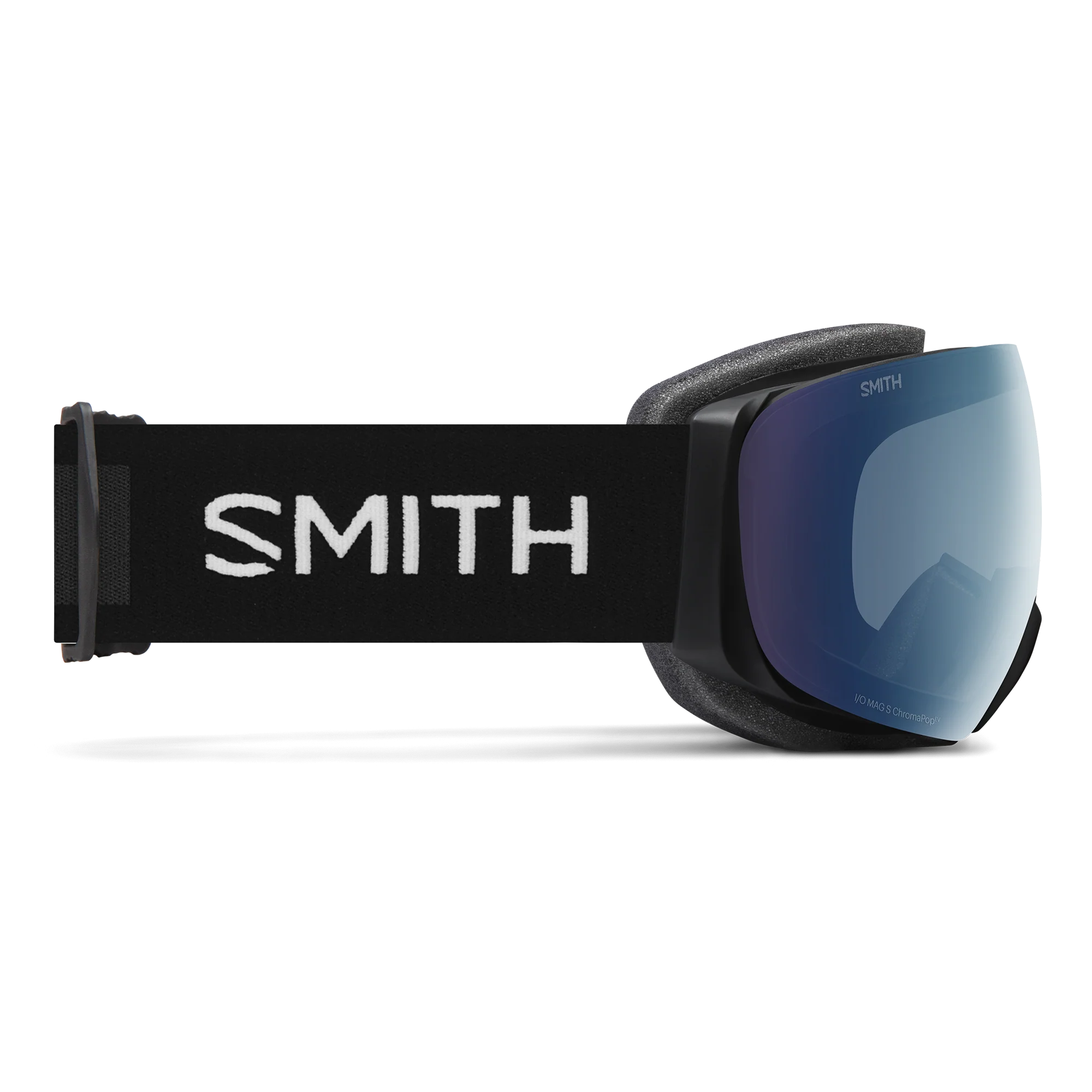 Masque de ski Smith - I/O MAG S - Noir - ChromaPop Everyday Blue Mirror