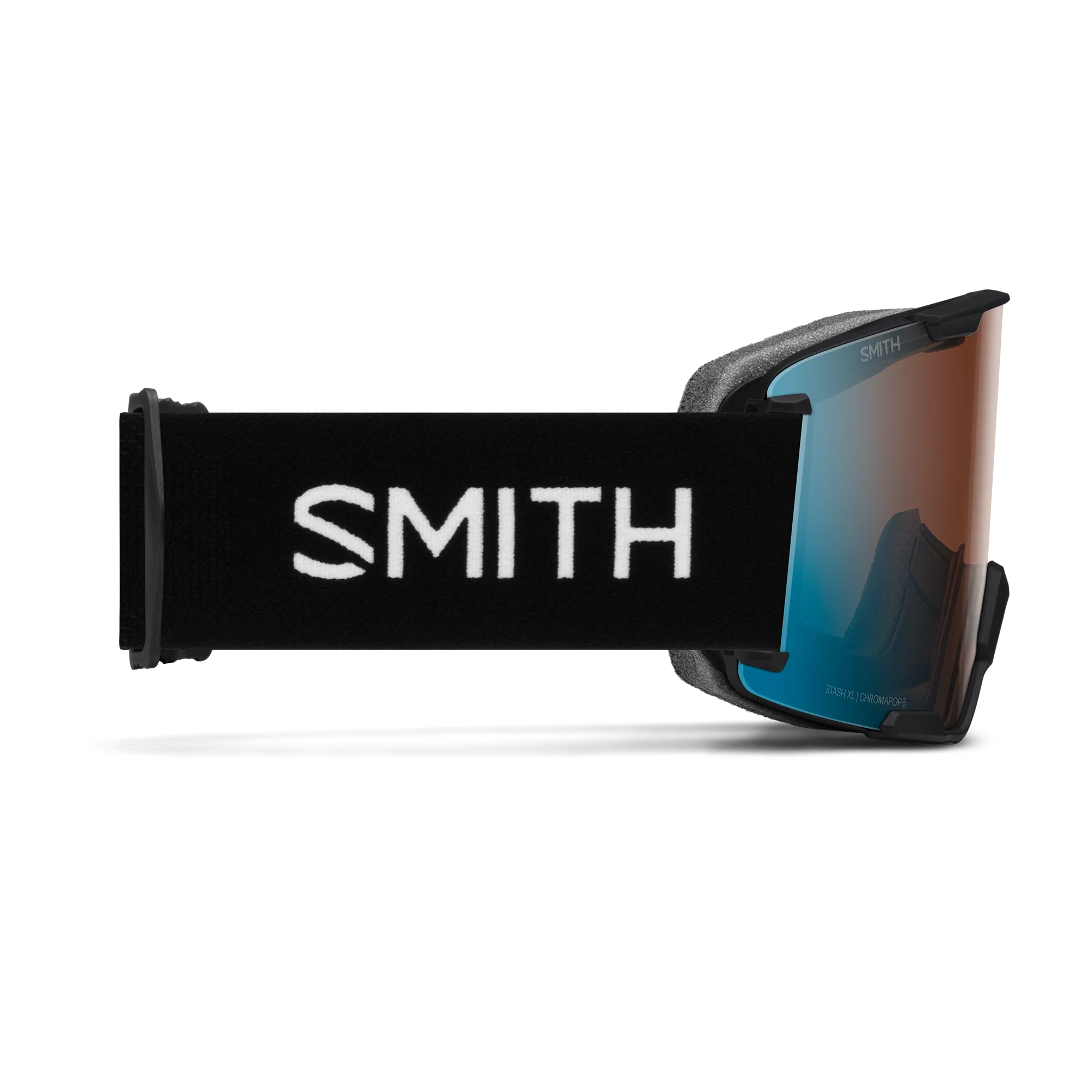 Masque de ski Smith - Stash XL - Noir - ChromaPop Pro Photochromic Blue Mirror 3