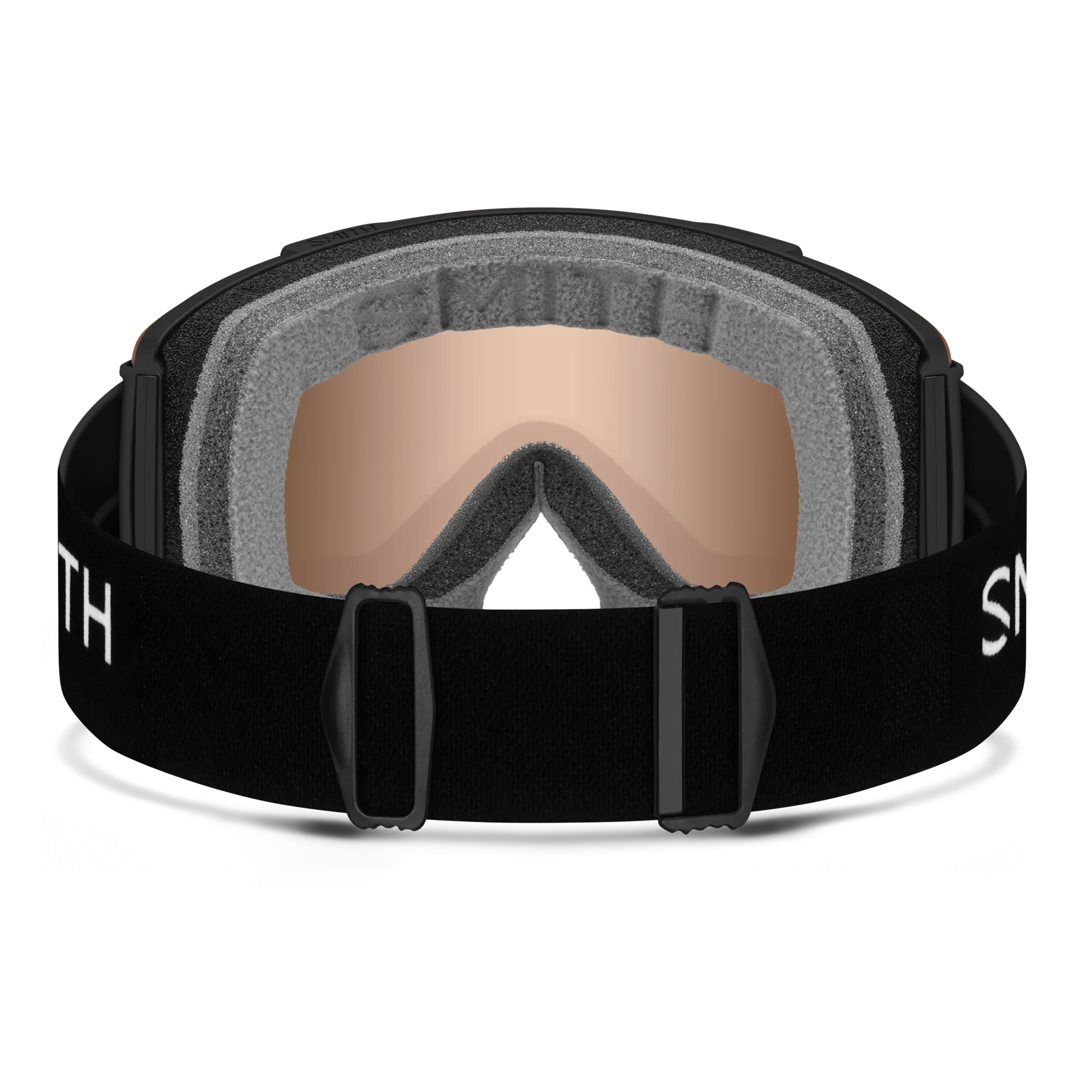 Masque de ski Smith - Stash XL - Noir - ChromaPop Pro Photochromic Gold Mirror 4