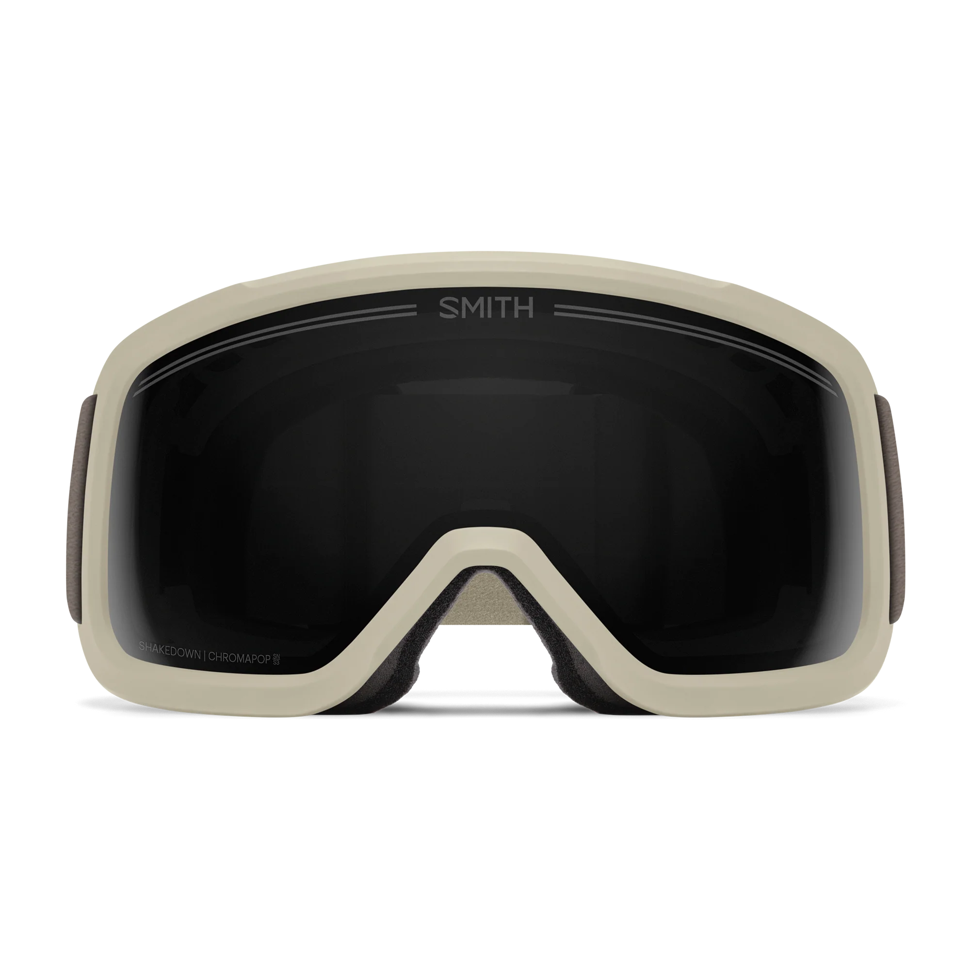 Masque de ski Smith - Shakedown - Craie - ChromaPop Sun Black 2