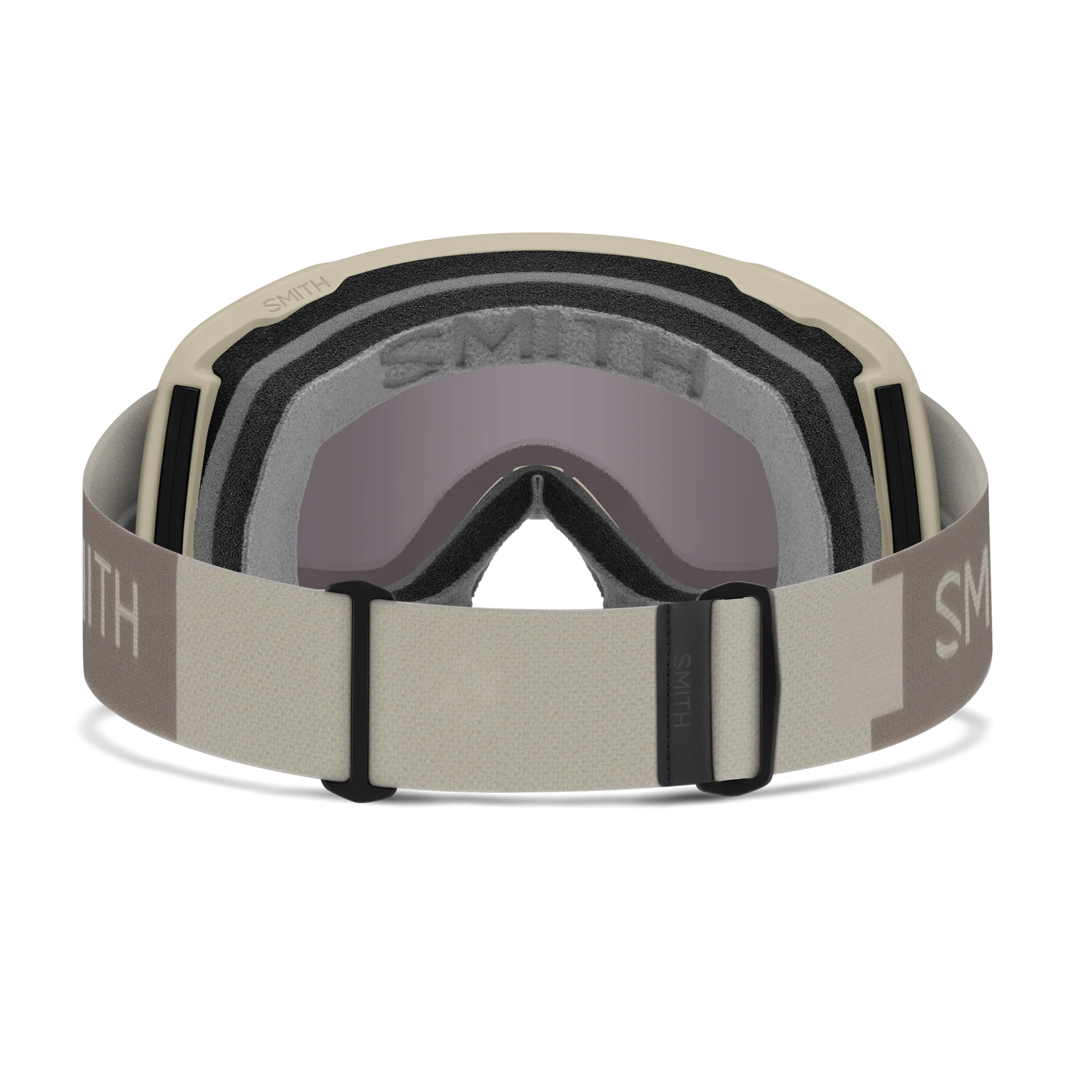 Masque de ski Smith - Shakedown - Craie - ChromaPop Sun Black Gold Mirror 4