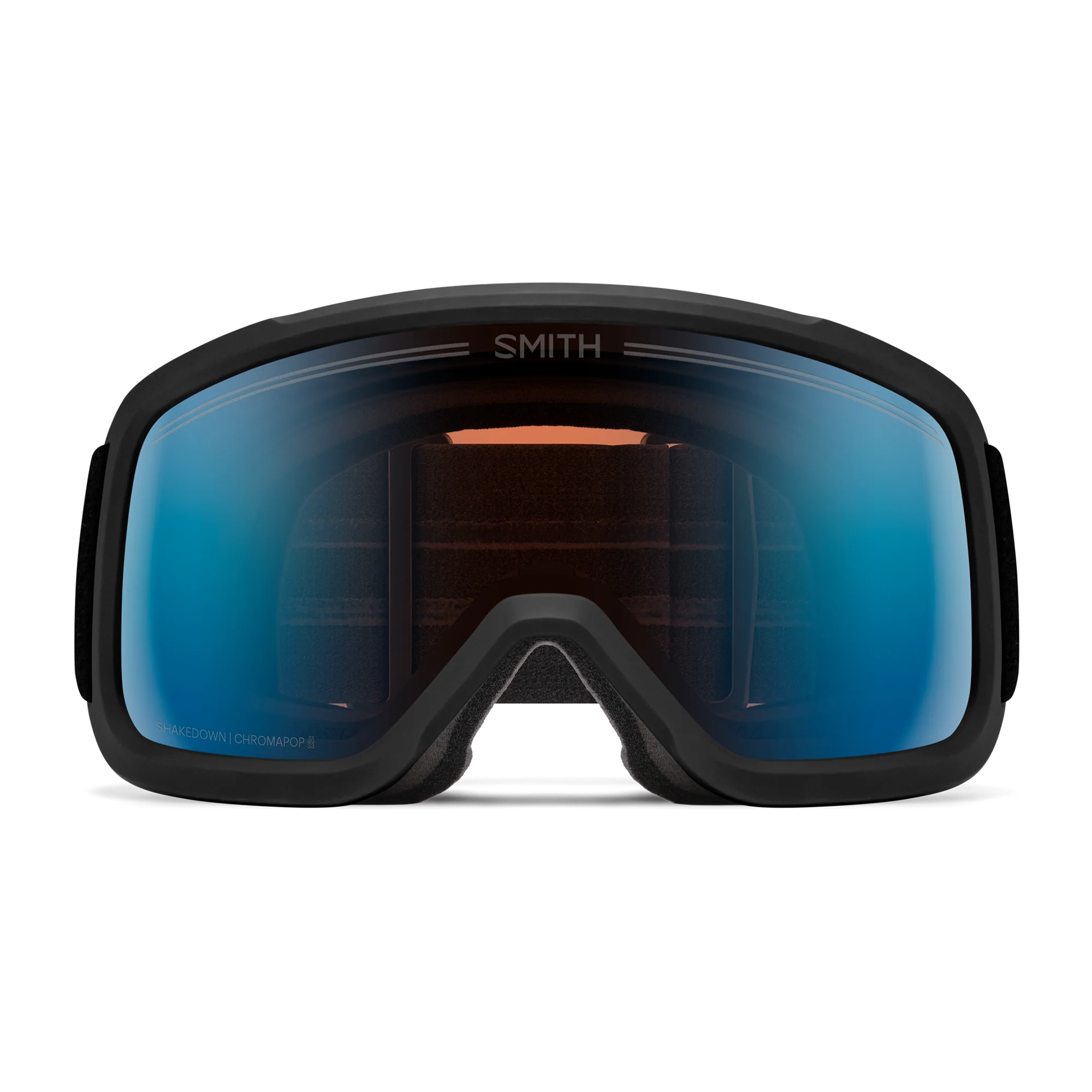 Masque de ski Smith - Shakedown - Noir - ChromaPop Pro Photochromic Blue Mirror 2