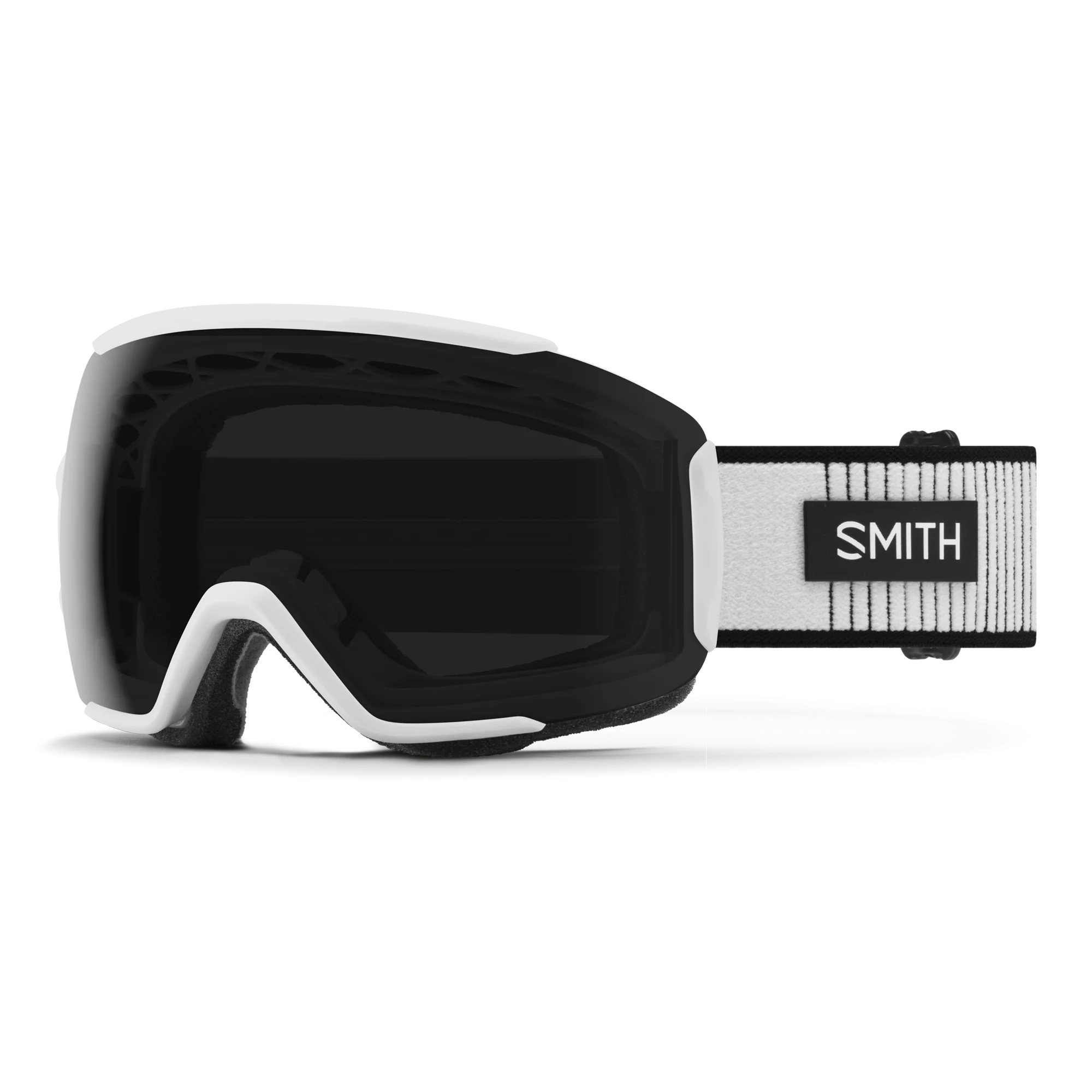 Masque de ski Smith - Sequence OTG - Blanc Fade Out - ChromaPop Sun Black