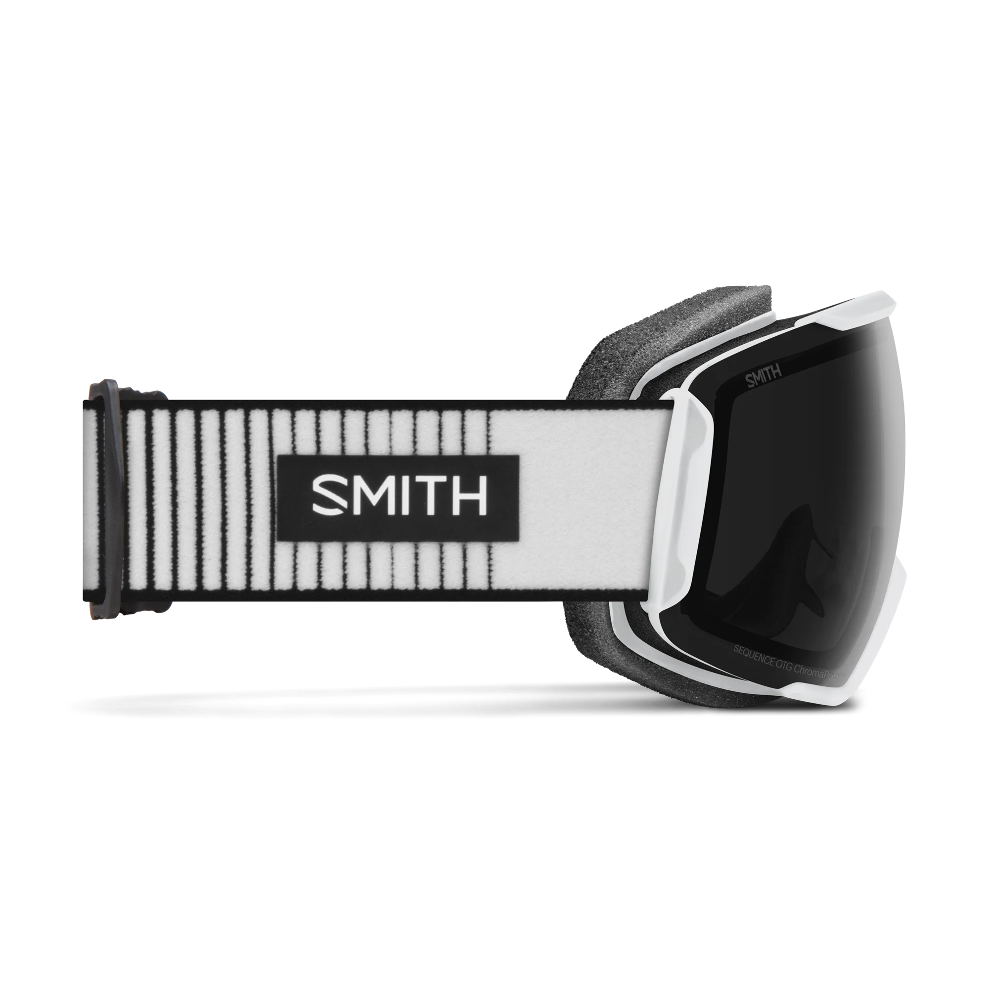 Masque de ski Smith - Sequence OTG - Blanc Fade Out - ChromaPop Sun Black