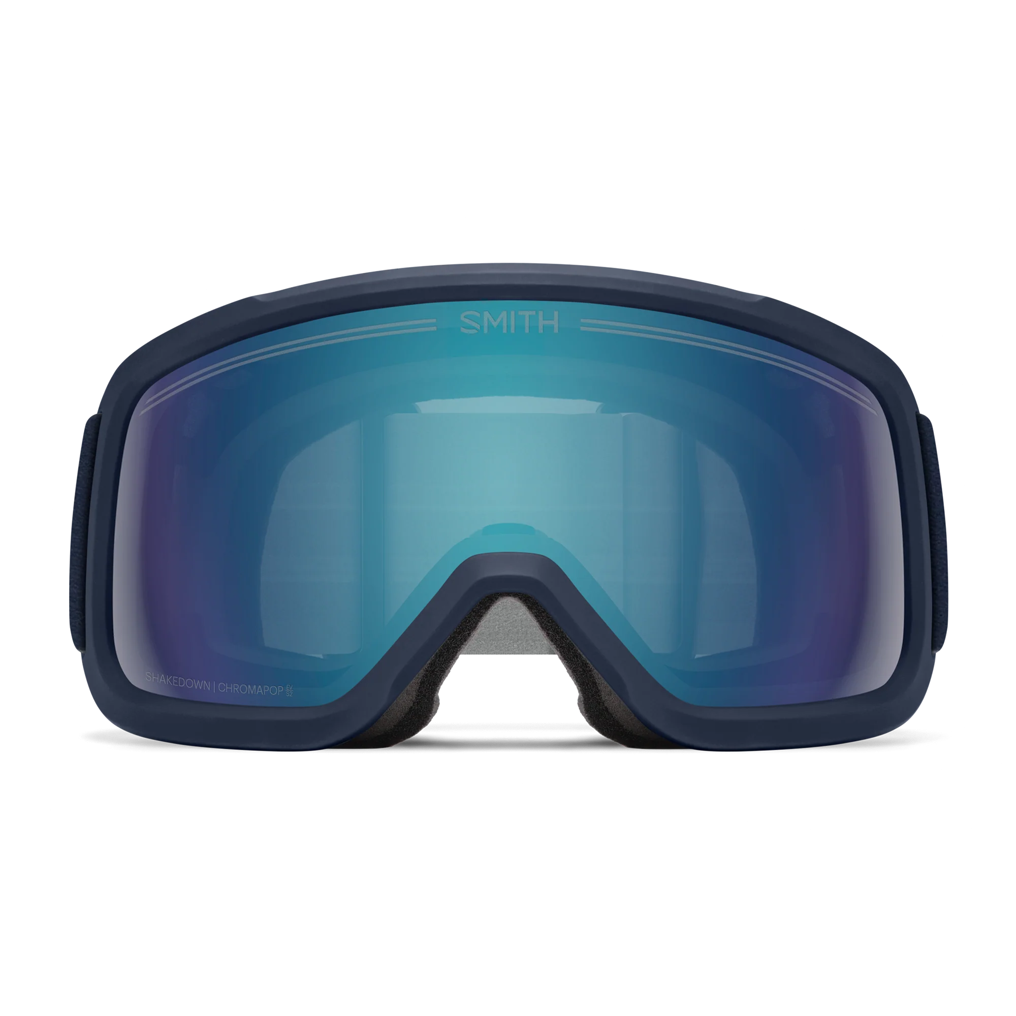 Masque de ski Smith - Shakedown - Bleu marine Royal - ChromaPop Everyday Blue Mirror 2
