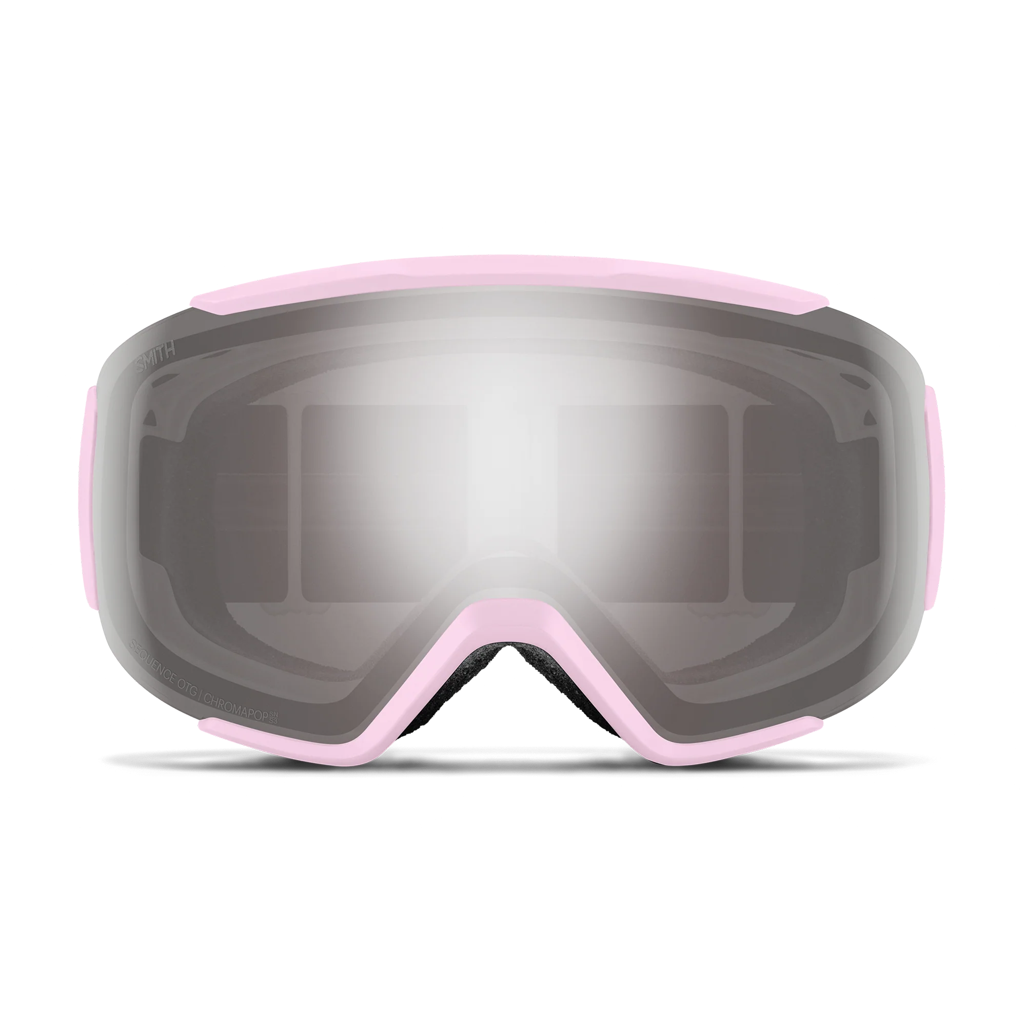 Masque de ski Smith - Sequence OTG - Rose Givré - ChromaPop Sun Platinum Mirror