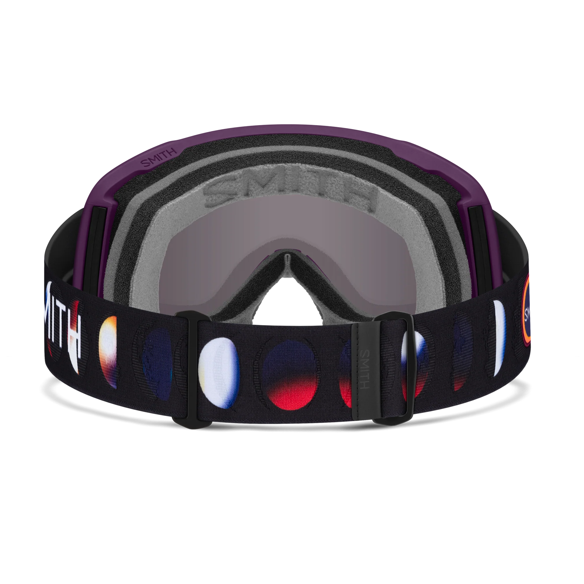 Masque de ski Smith - Shakedown - Cerise laquée Phases - ChromaPop Sun Platinum Mirror 4