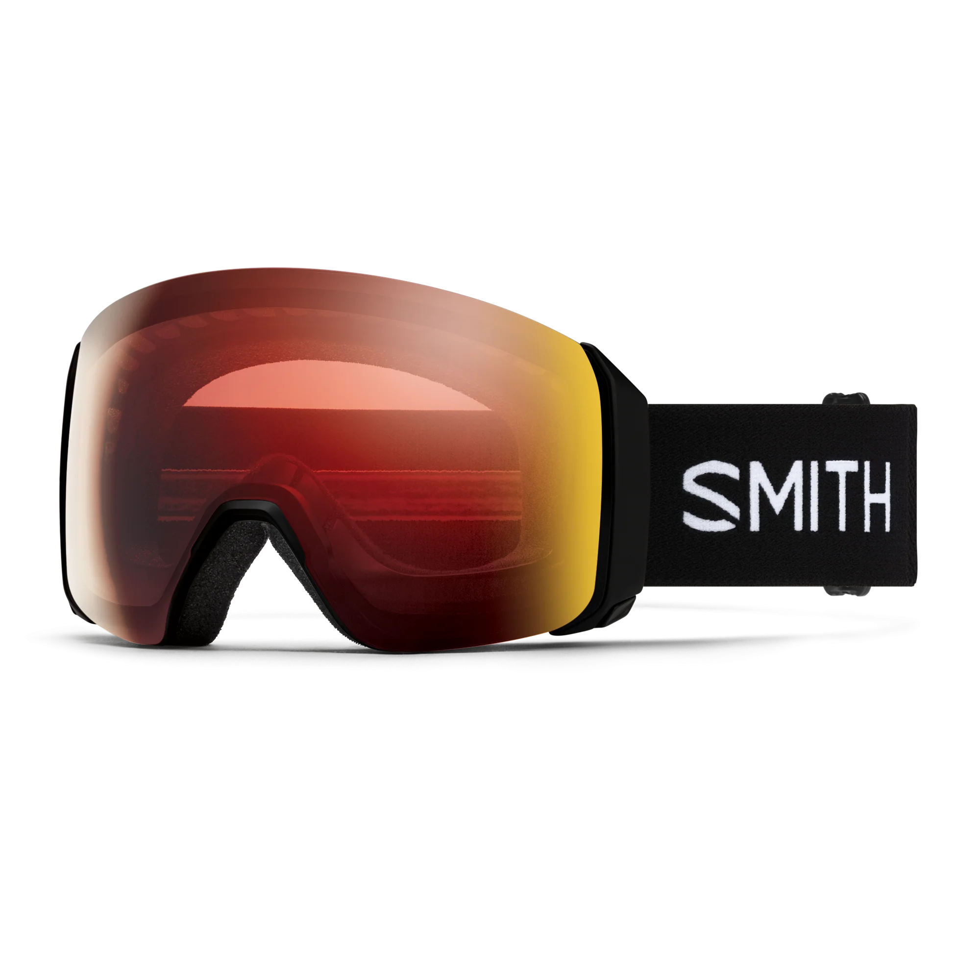 Masque de ski Smith - 4D MAG XL - Noir - ChromaPop Pro Photochromic Red Mirror