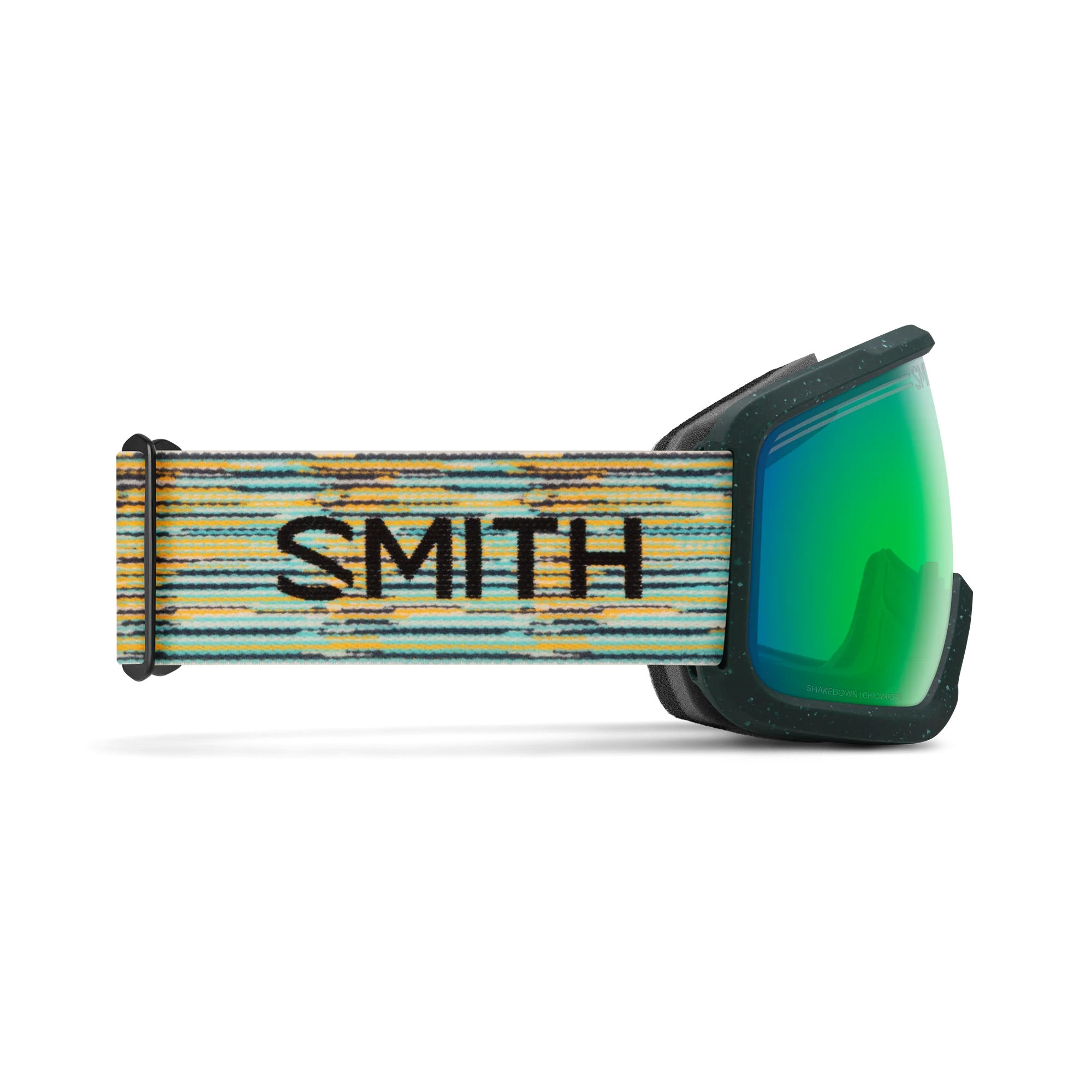 Masque de ski Smith - Shakedown - Émeraude Renu Upcycled Scrap - ChromaPop Everyday Green Mirror 3