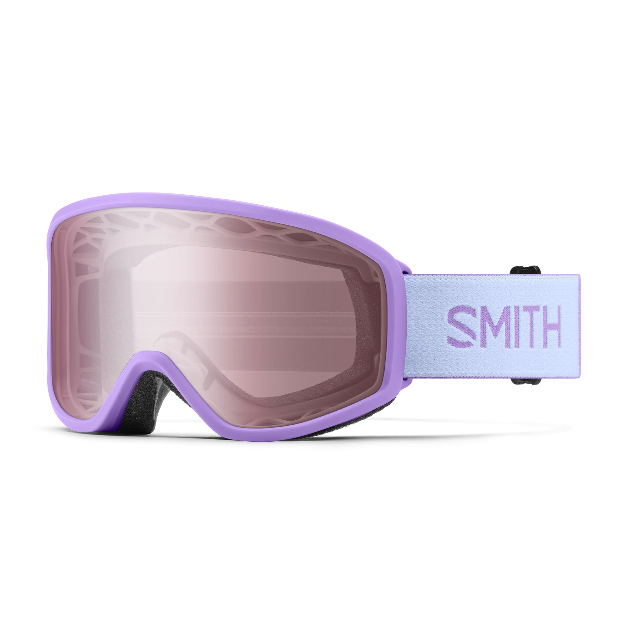 Masque de ski Smith - Reason OTG - Lavande Clair - Ignitor Mirror Antifog