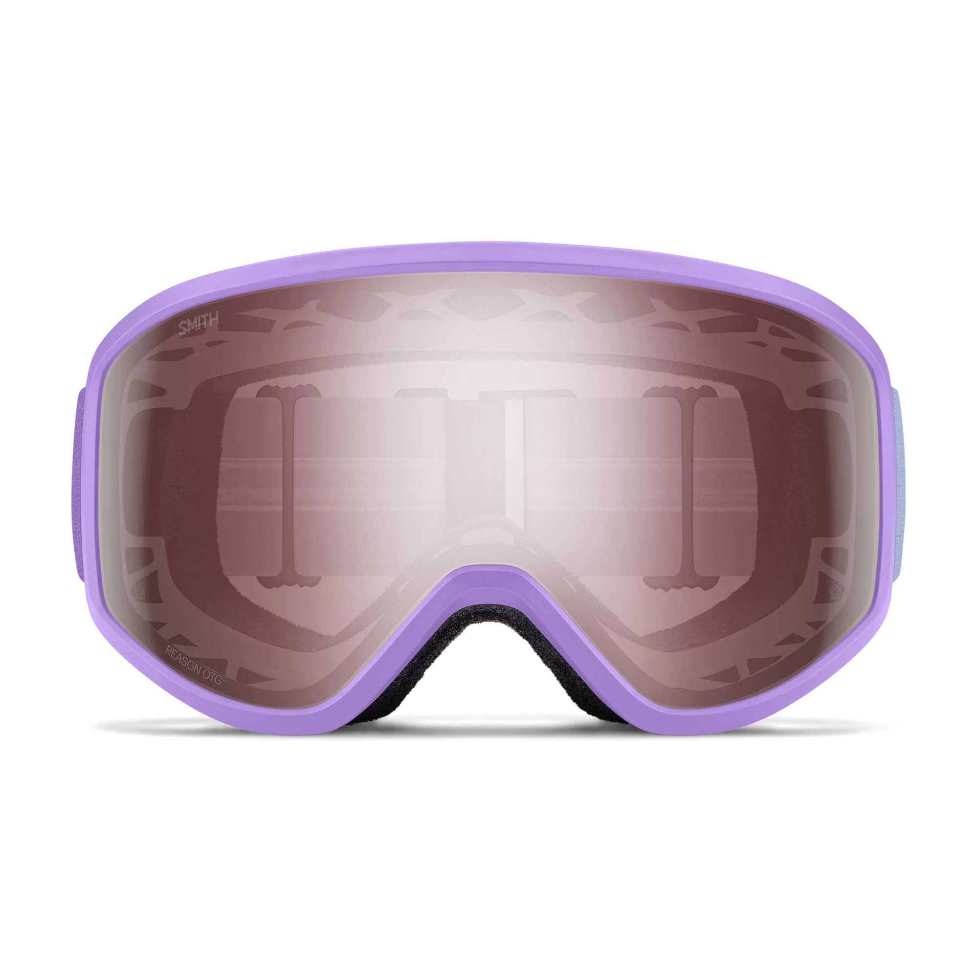 Masque de ski Smith - Reason OTG - Lavande Clair - Ignitor Mirror Antifog
