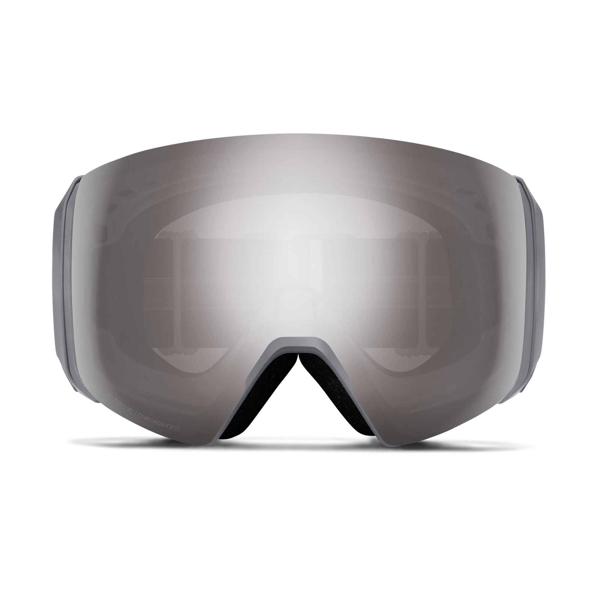 Masque de ski Smith - 4D MAG XL - Gris Cirrus - ChromaPop Sun Platinum Mirror 2