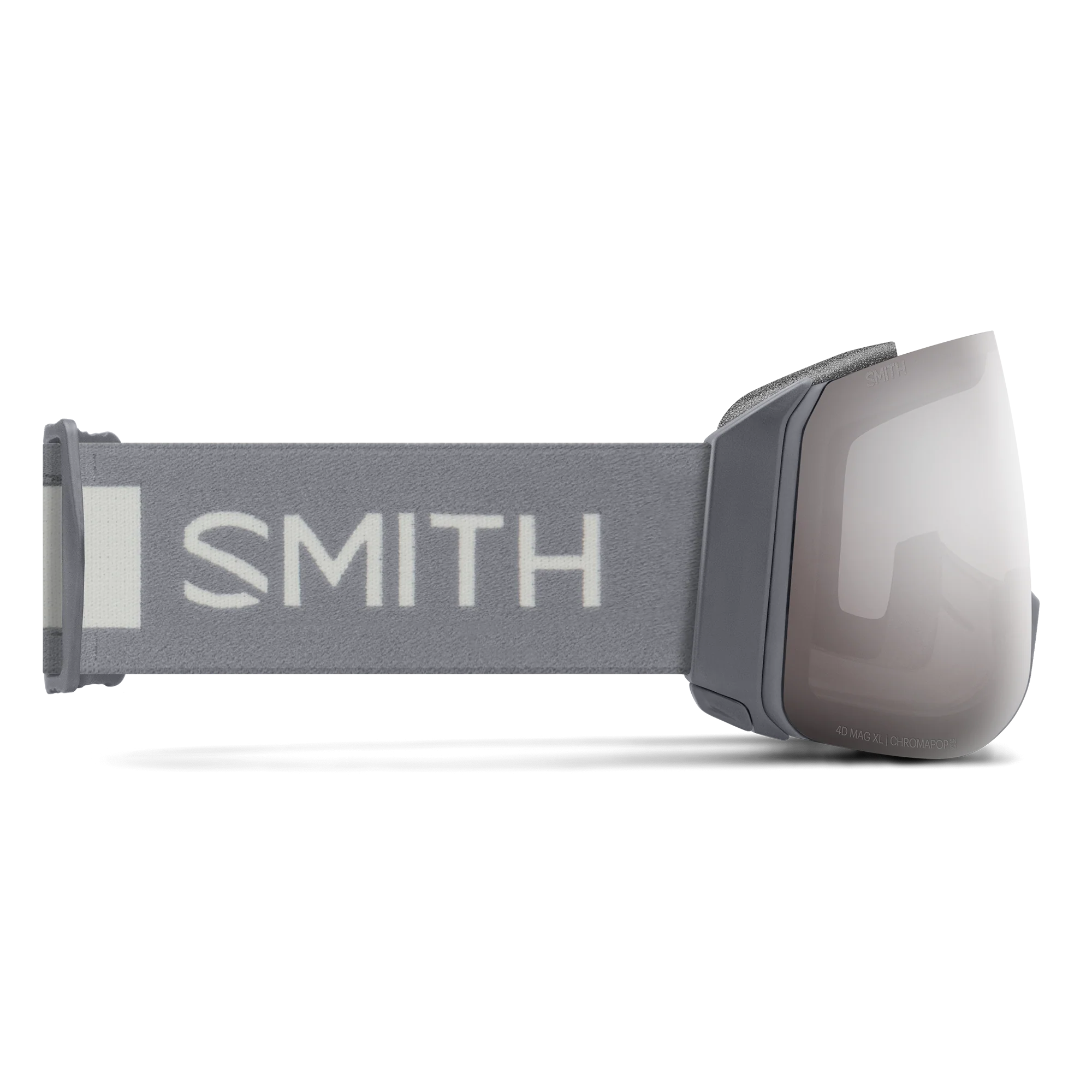 Masque de ski Smith - 4D MAG XL - Gris Cirrus - ChromaPop Sun Platinum Mirror 3