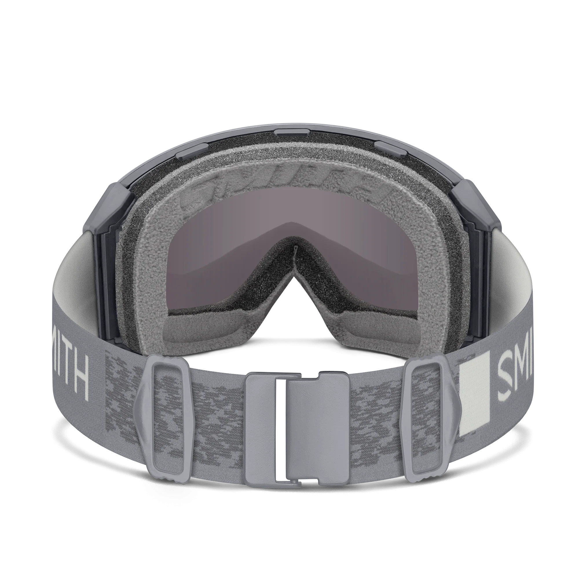Masque de ski Smith - 4D MAG XL - Gris Cirrus - ChromaPop Sun Platinum Mirror 4