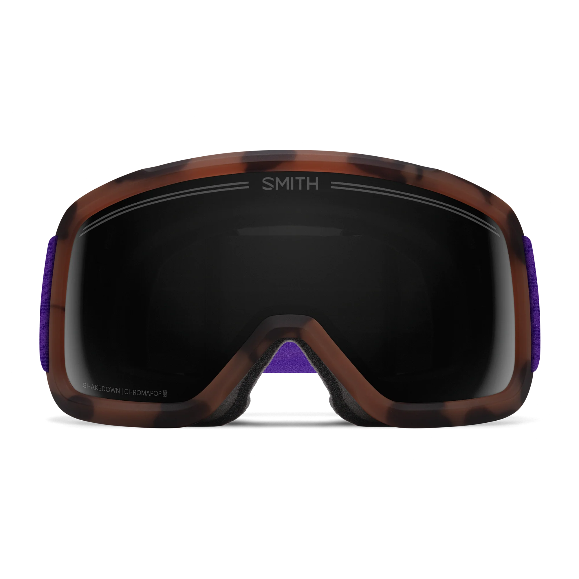 Masque de ski Smith - Shakedown - Écaille Retro Classic - ChromaPop Sun Black 2