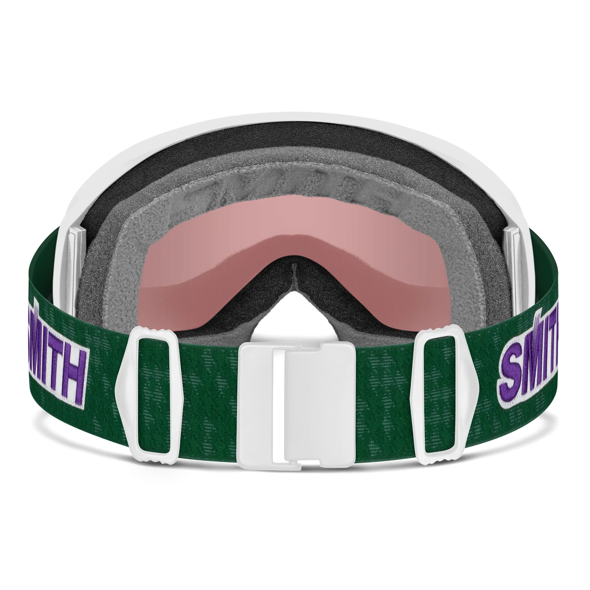 Masque de ski Smith - Reason OTG - Blanc Rétro Classique - Ignitor Mirror Antifog