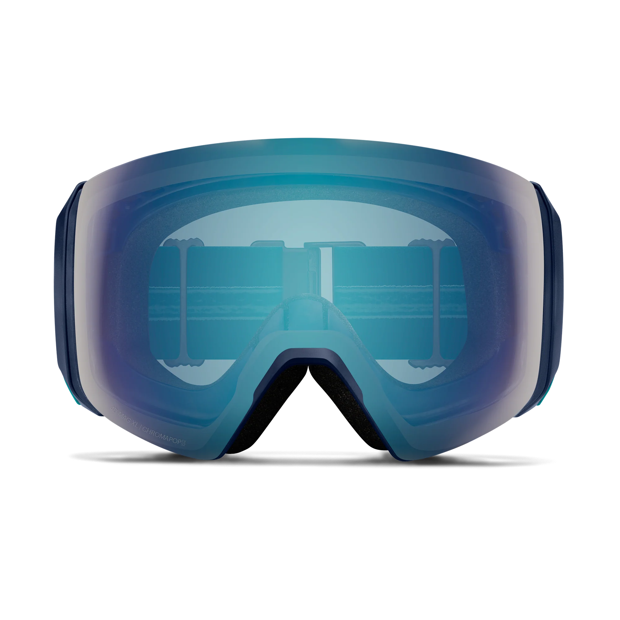 Masque de ski Smith - 4D MAG XL - Midnight Snow - ChromaPop Everyday Blue Mirror 2
