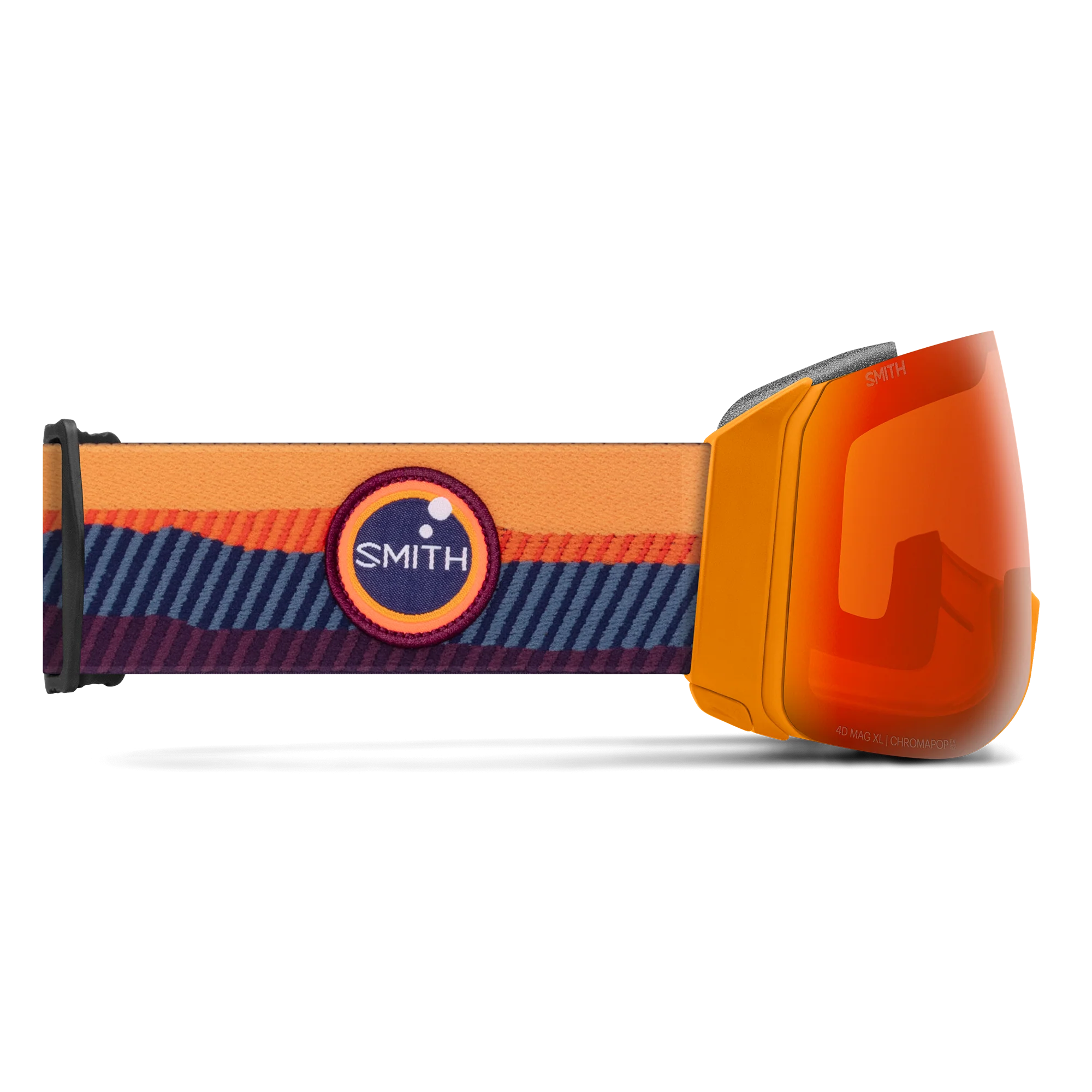 Masque de ski Smith - 4D MAG XL - Orange Electric Sunrise - ChromaPop Everyday Red Mirror 3