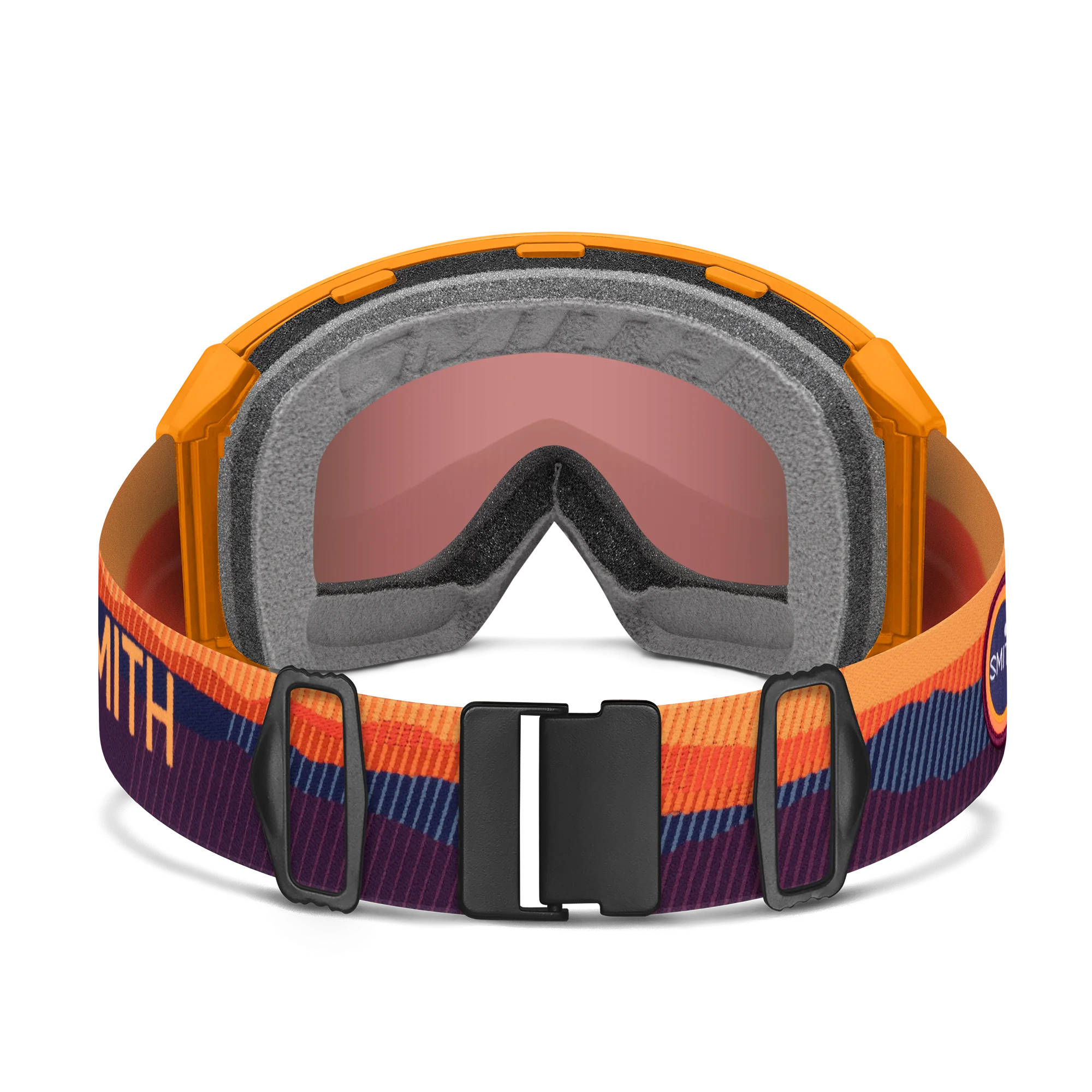 Masque de ski Smith - 4D MAG XL - Orange Electric Sunrise - ChromaPop Everyday Red Mirror 4