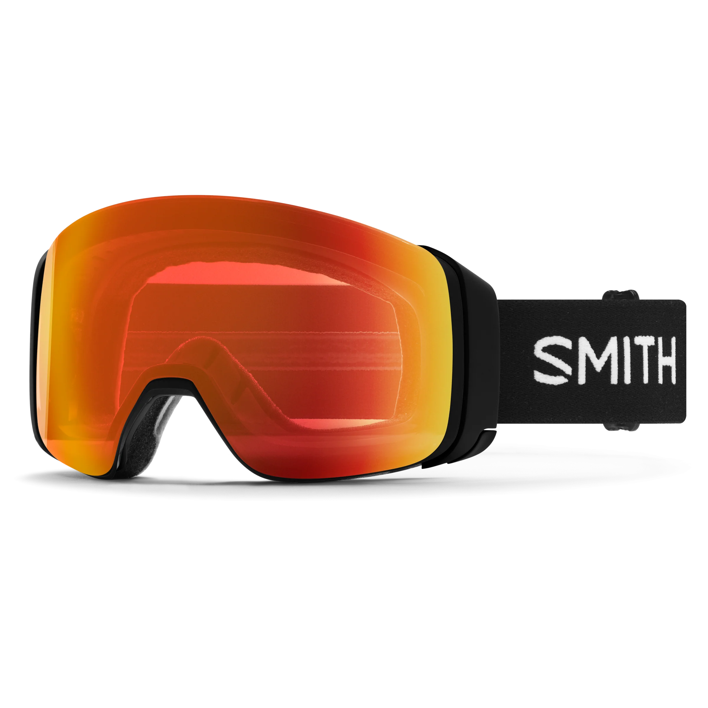 Masque de ski Smith - 4D MAG - Noir - ChromaPop Everyday Red Mirror