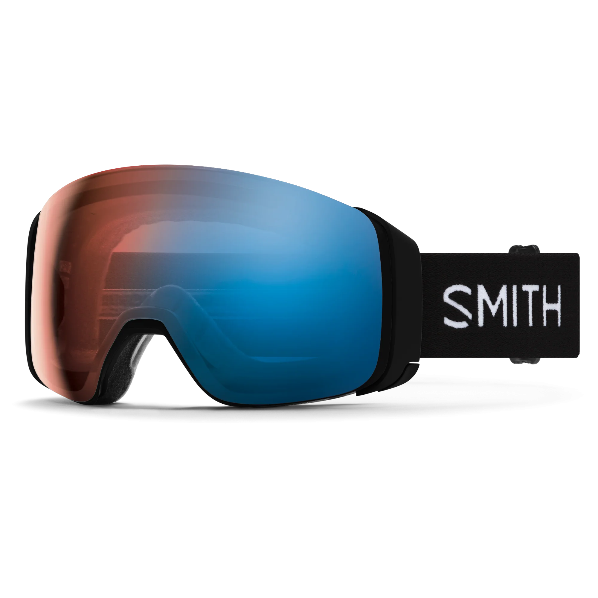 Masque de ski Smith - 4D MAG - Noir - ChromaPop Pro Photochromic Blue Mirror