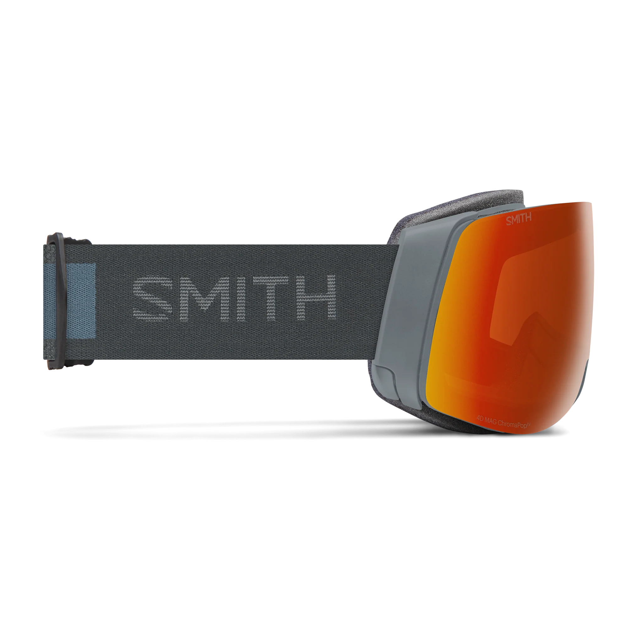 Masque de ski Smith - 4D MAG - Ardoise - ChromaPop Everyday Red Mirror 4