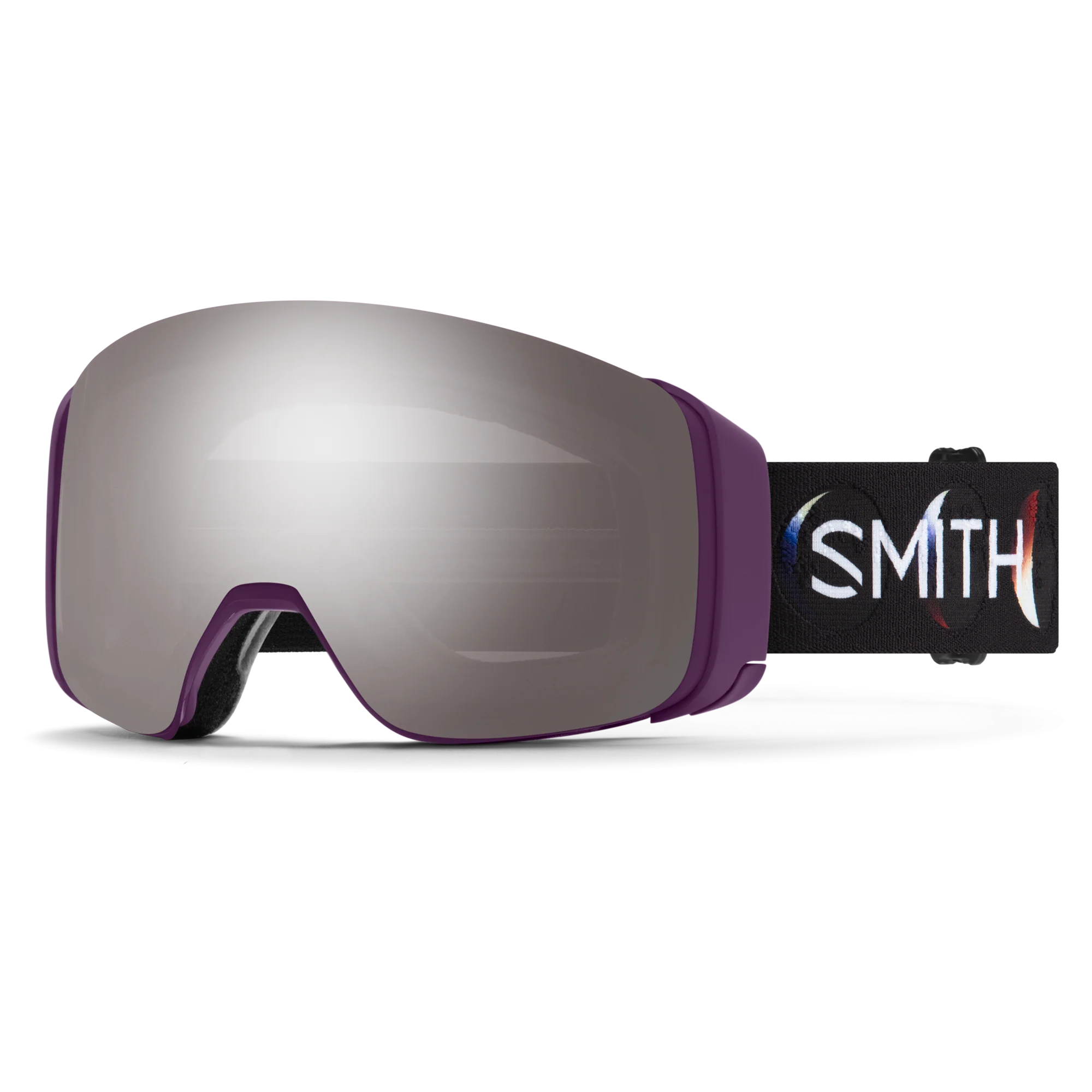 Masque de ski Smith - 4D MAG - Cerise Lacquer Phases - ChromaPop Sun Platinum Mirror
