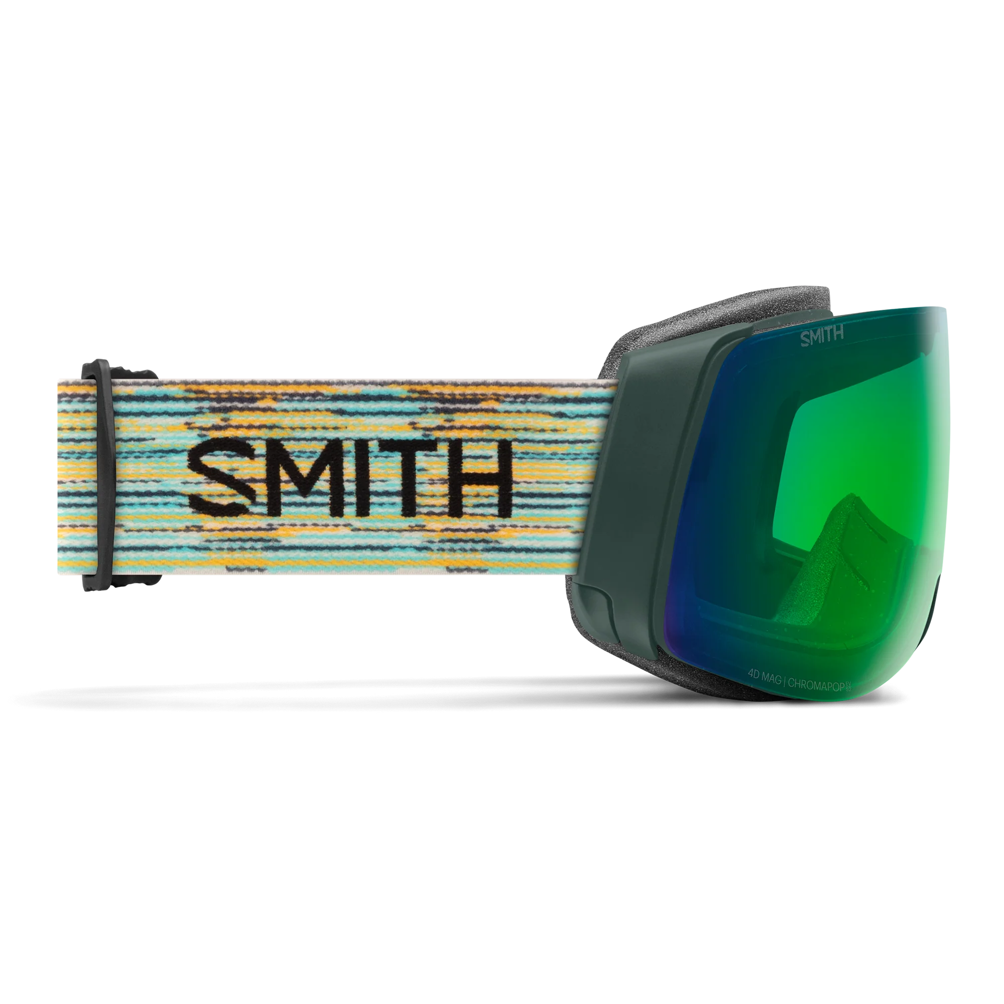 Masque de ski Smith - 4D MAG - Émeraude ReNU recyclé - ChromaPop Everyday Green Mirror 3