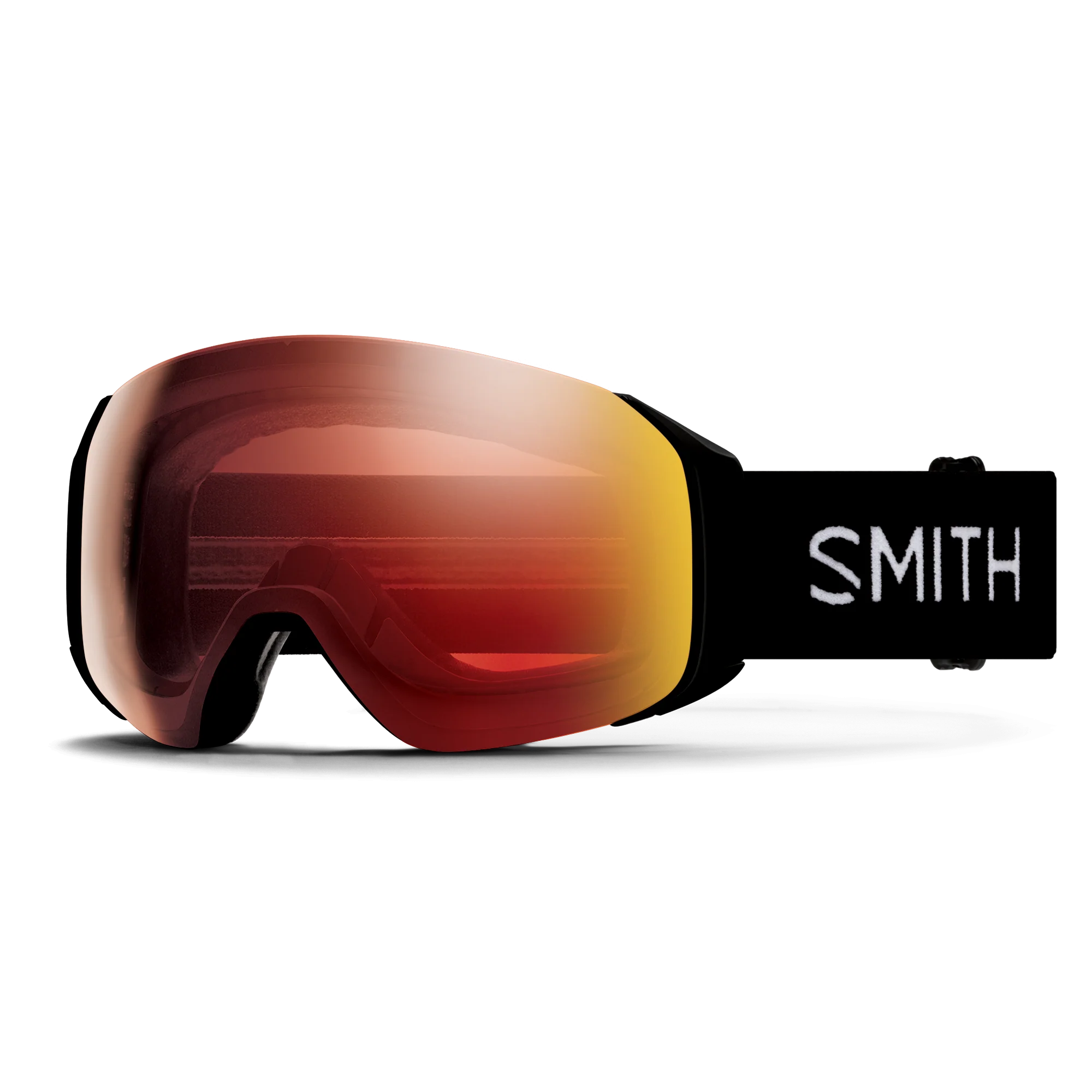 Masque de ski Smith - 4D MAG S - Noir - ChromaPop Pro Photochromic Red Mirror