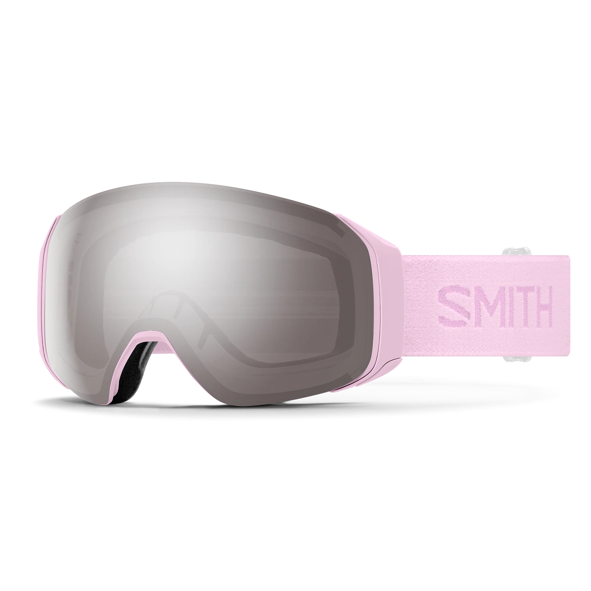 Masque de ski Smith - 4D MAG S - Rose Frost - ChromaPop Sun Platinum Mirror