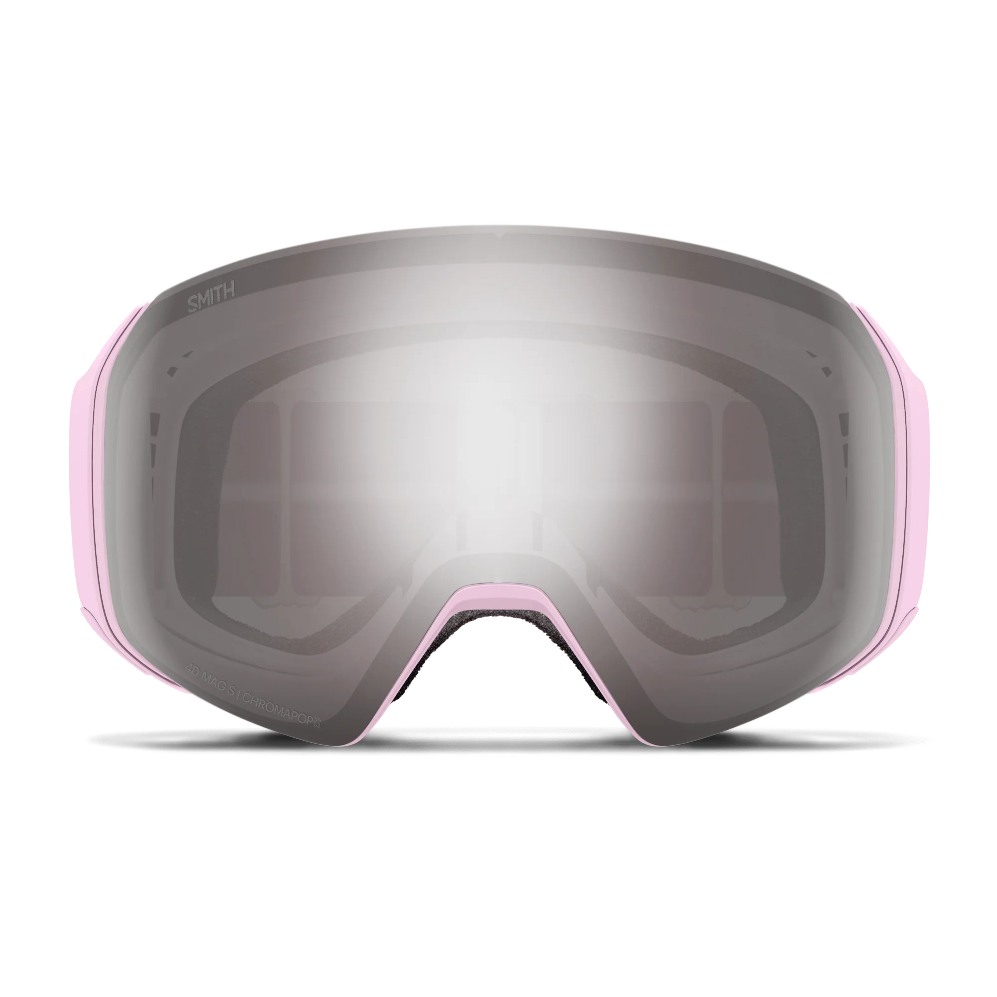 Masque de ski Smith - 4D MAG S - Rose Frost - ChromaPop Sun Platinum Mirror 2