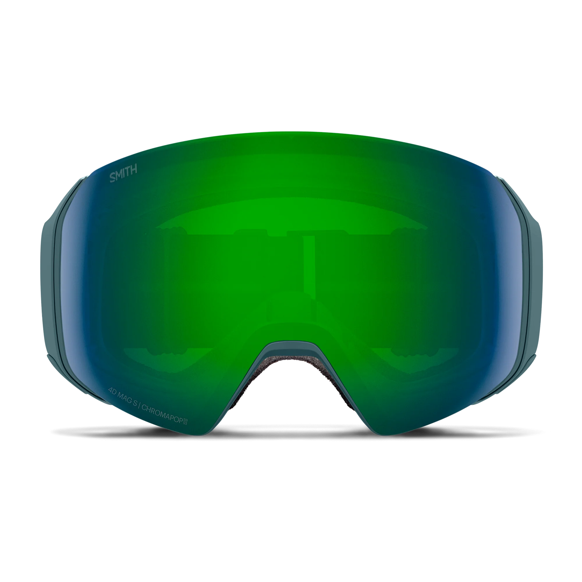 Masque de ski Smith - 4D MAG S - Cenote - ChromaPop Sun Green Mirror 2