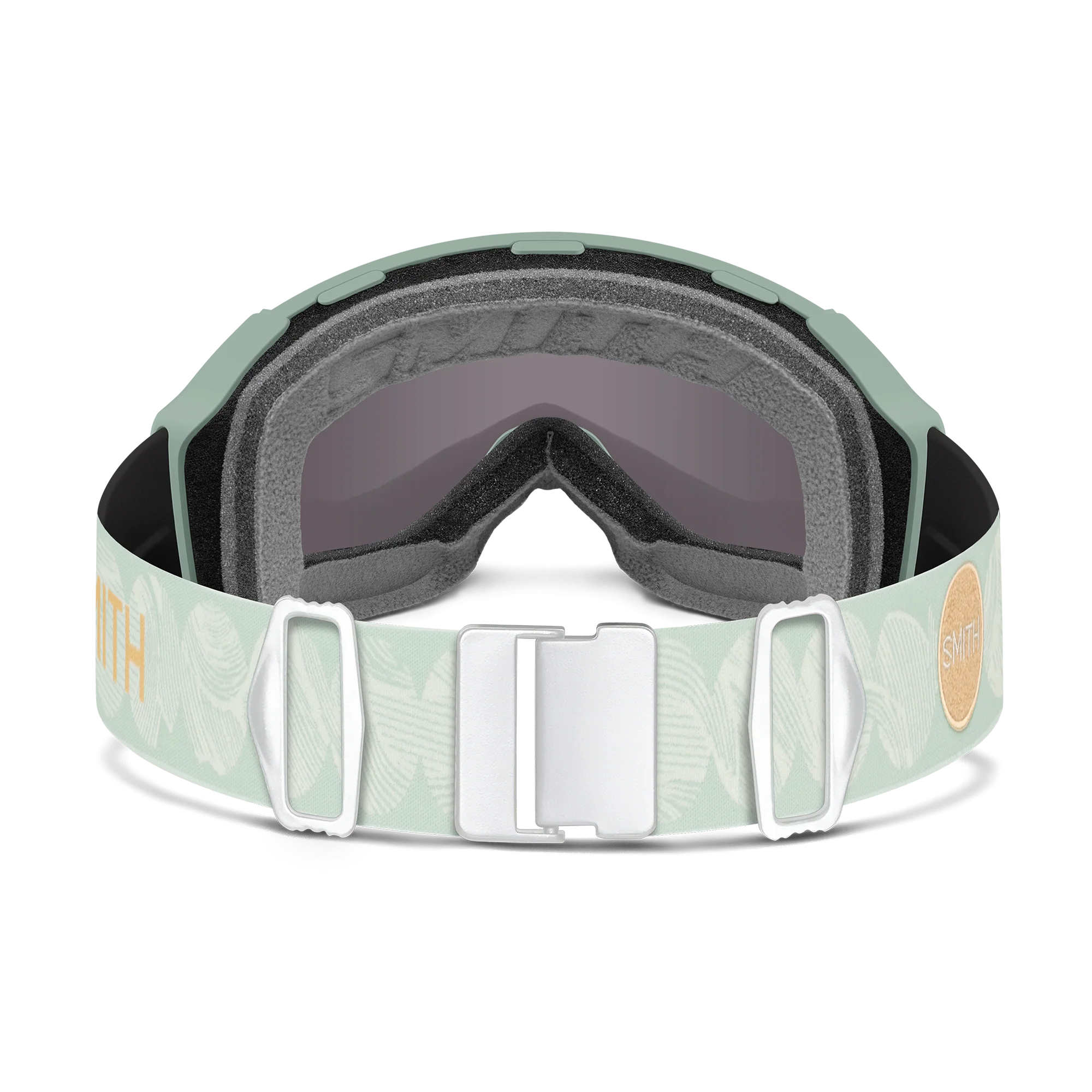 Masque de ski Smith - 4D MAG S - Vert Soft Grass Waves - ChromaPop Sun Platinum Mirror 4