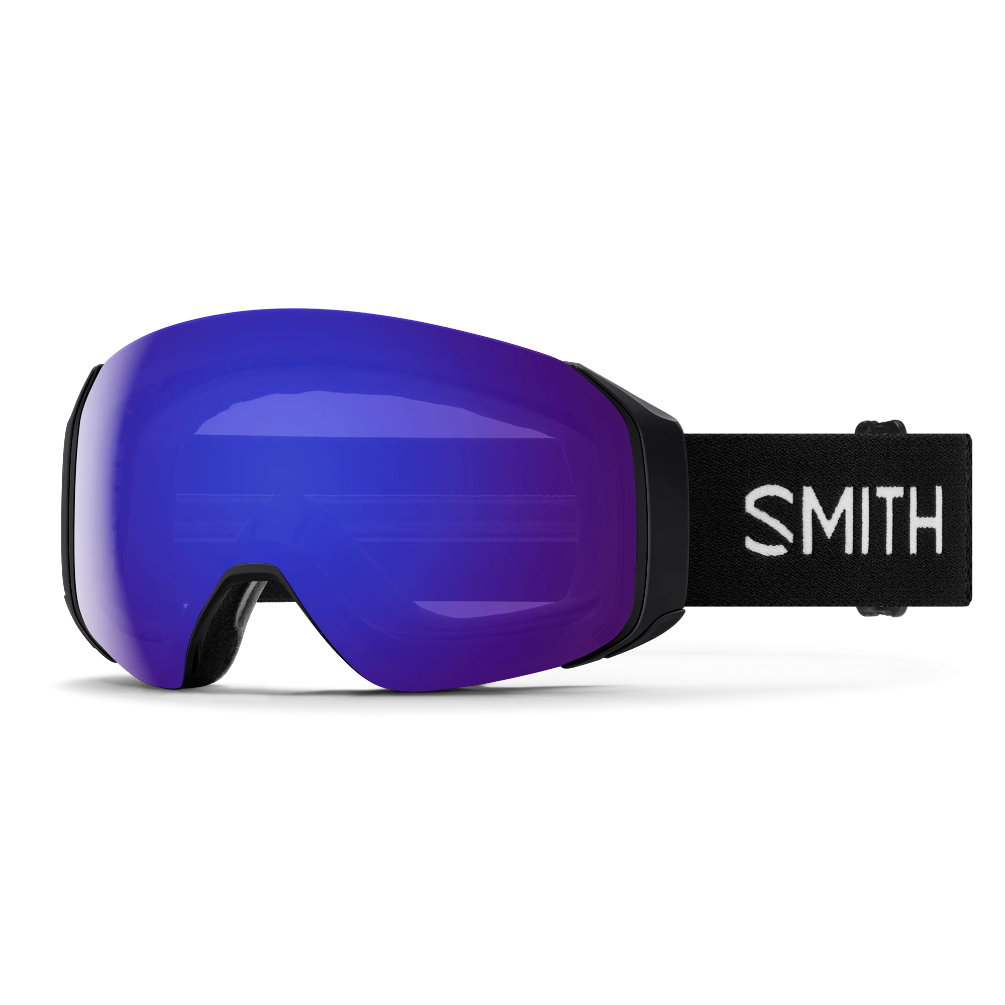 Masque de ski Smith - 4D MAG S - Noir - ChromaPop Everyday Violet Mirror