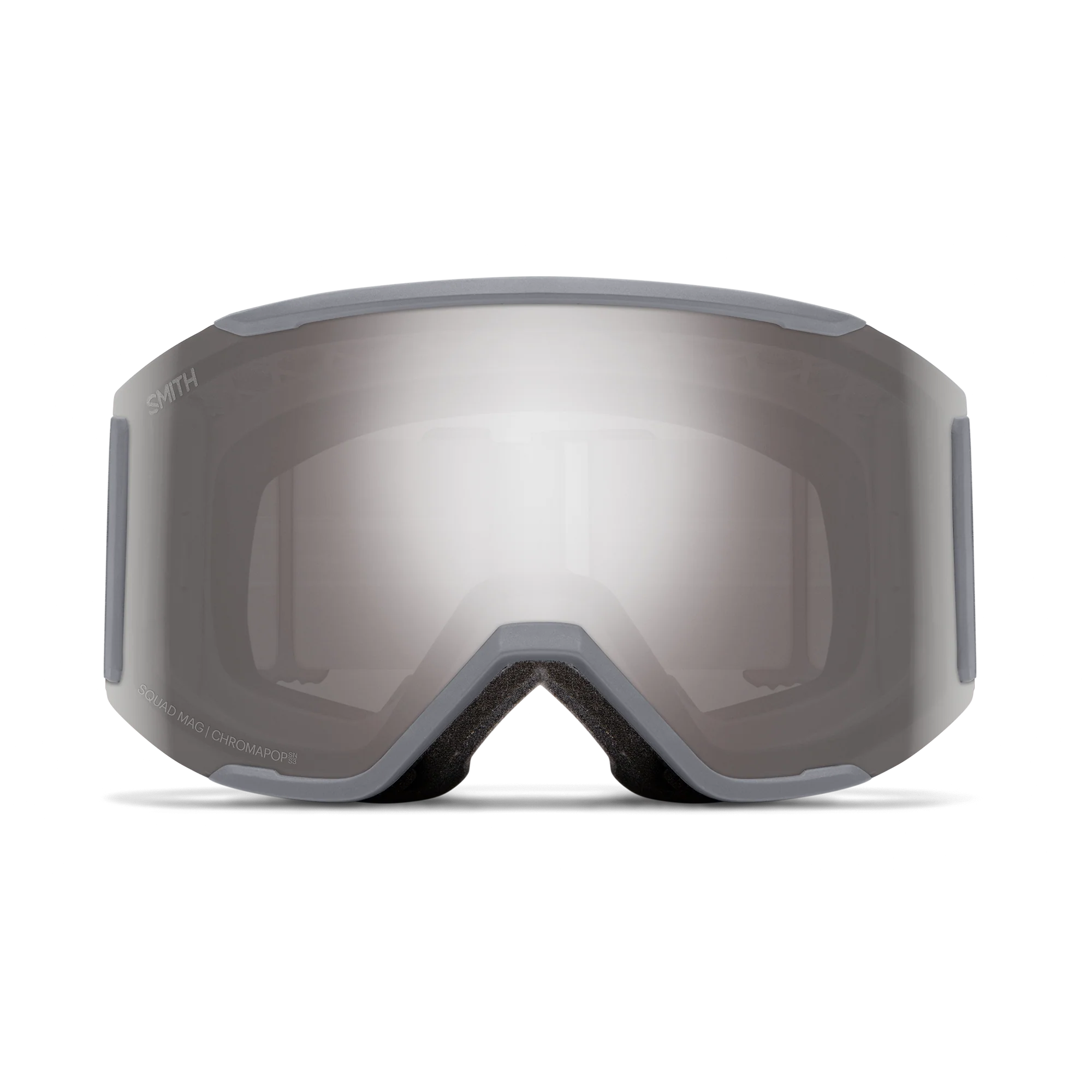 Masque de ski Smith - Squad MAG - Gris Cirrus - ChromaPop Sun Platinum Mirror 2